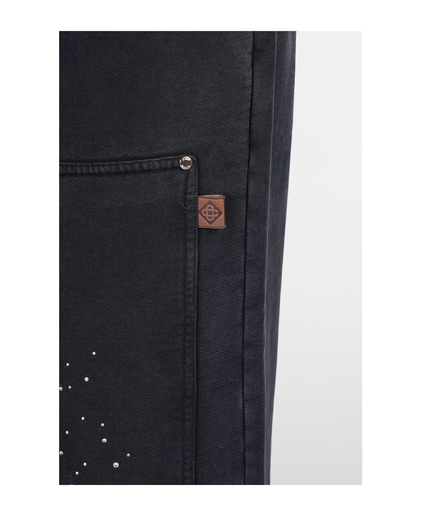Casablanca Pants In Black Cotton - black