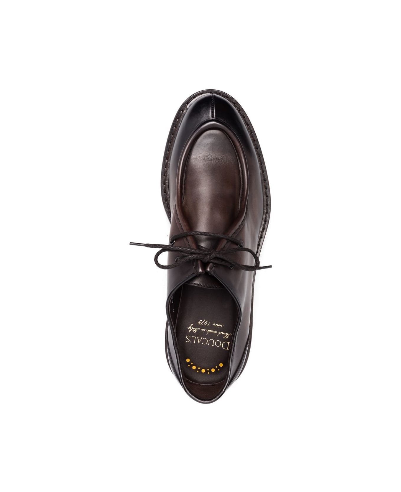 Doucal's Deco` Broadside Shoes - Dark Brown