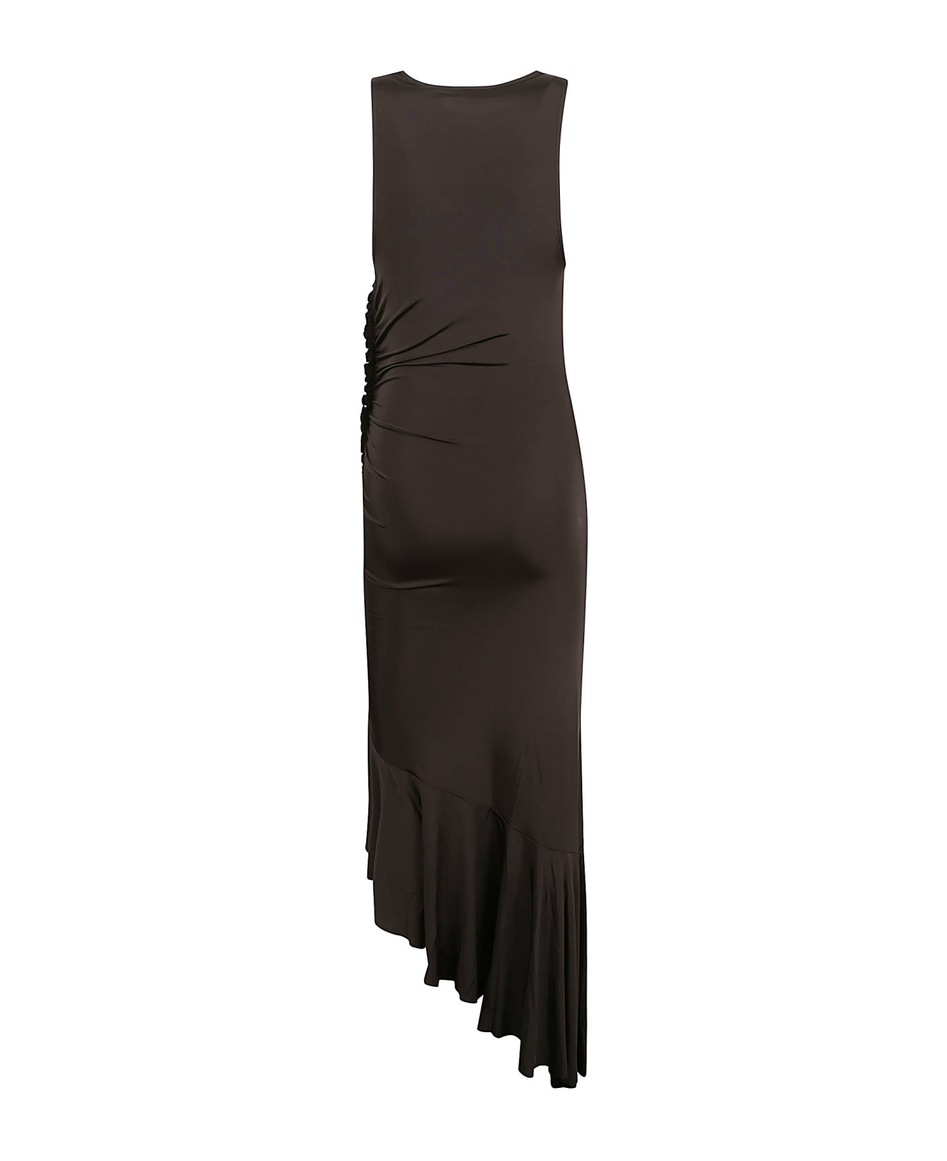 Rotate by Birger Christensen Asymmetric Dress - Black