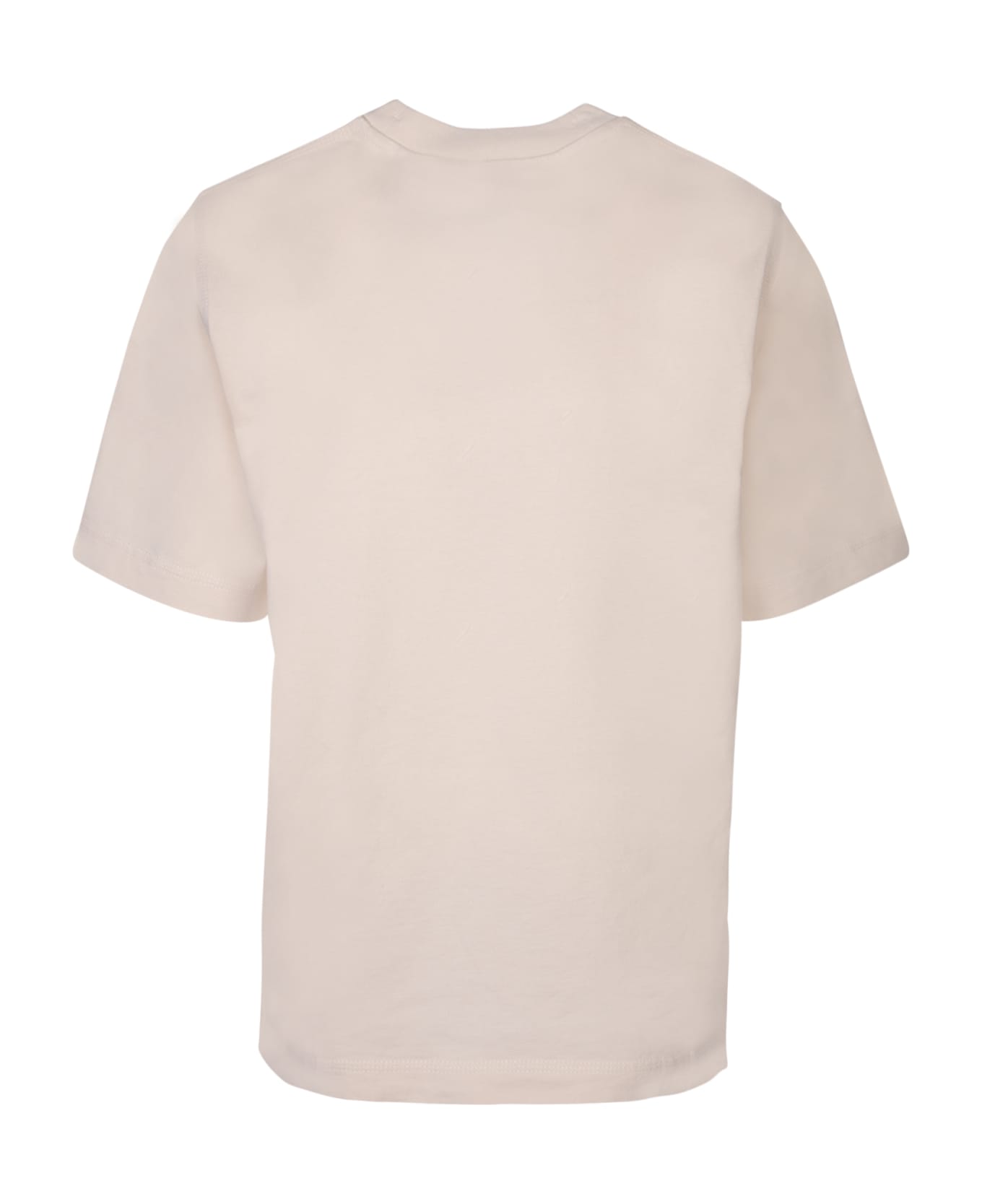 Burberry Logo Patch Crewneck T-shirt - Beige Tシャツ