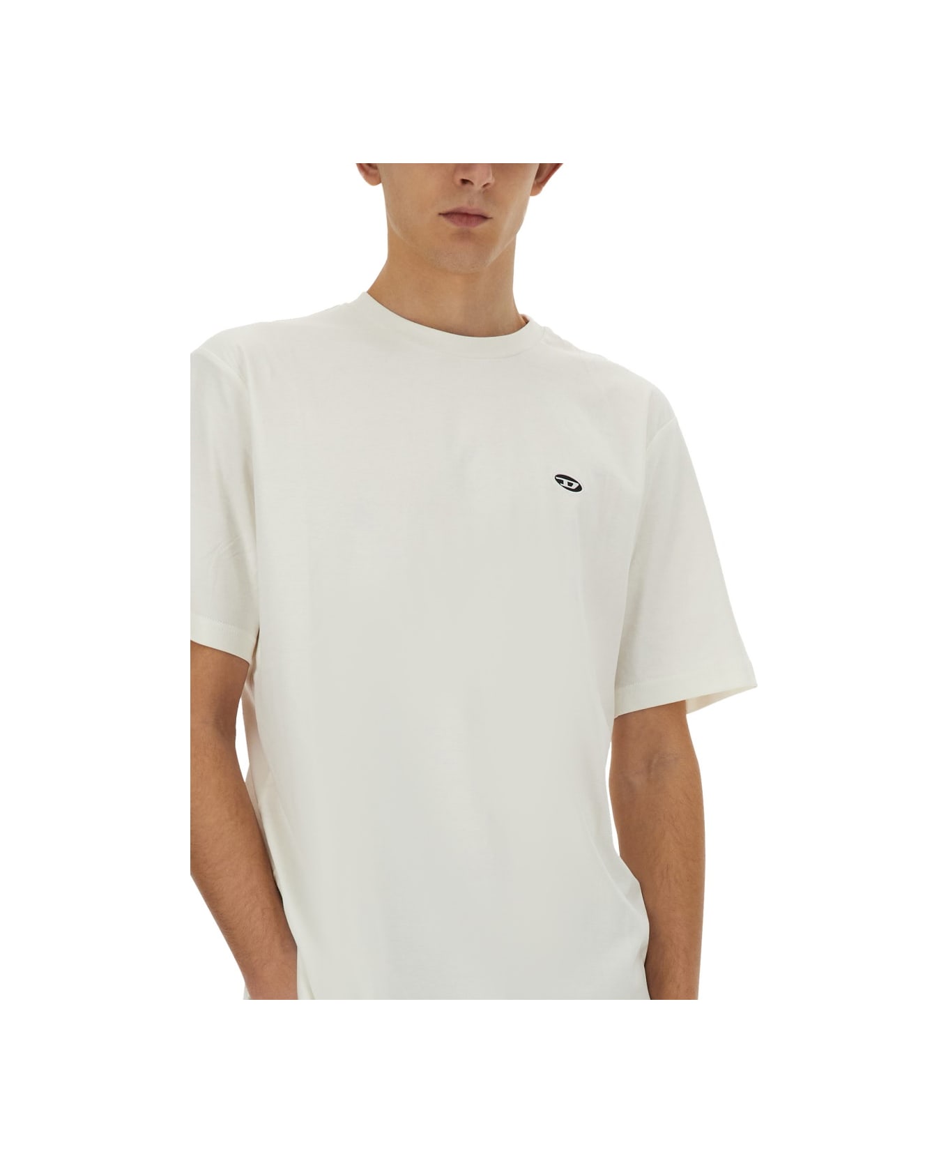 Diesel T-shirt "t-just-doval-pj" - WHITE
