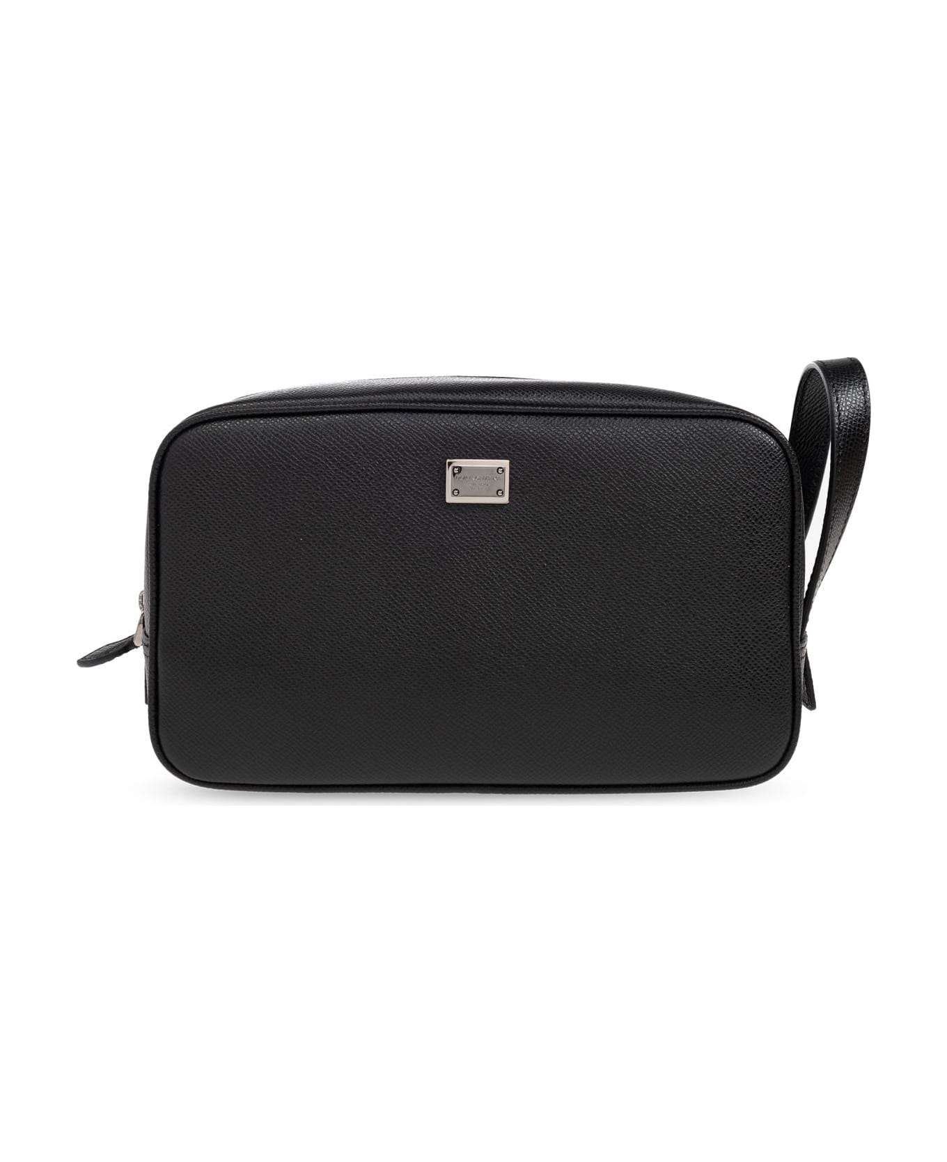 Dolce 
Gabbana Leather Handbag - Black
