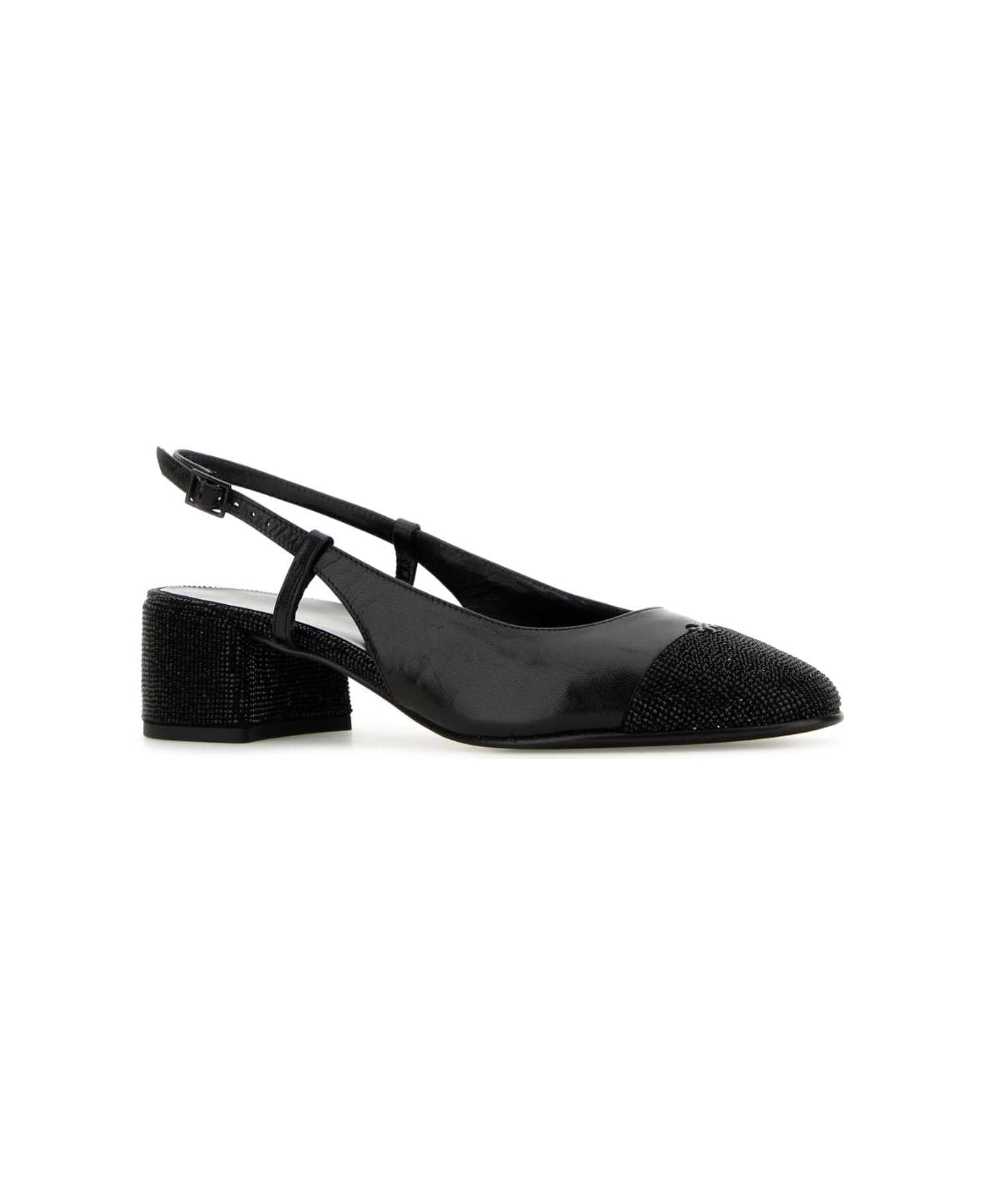 Tory Burch Pave Slingback - NERO