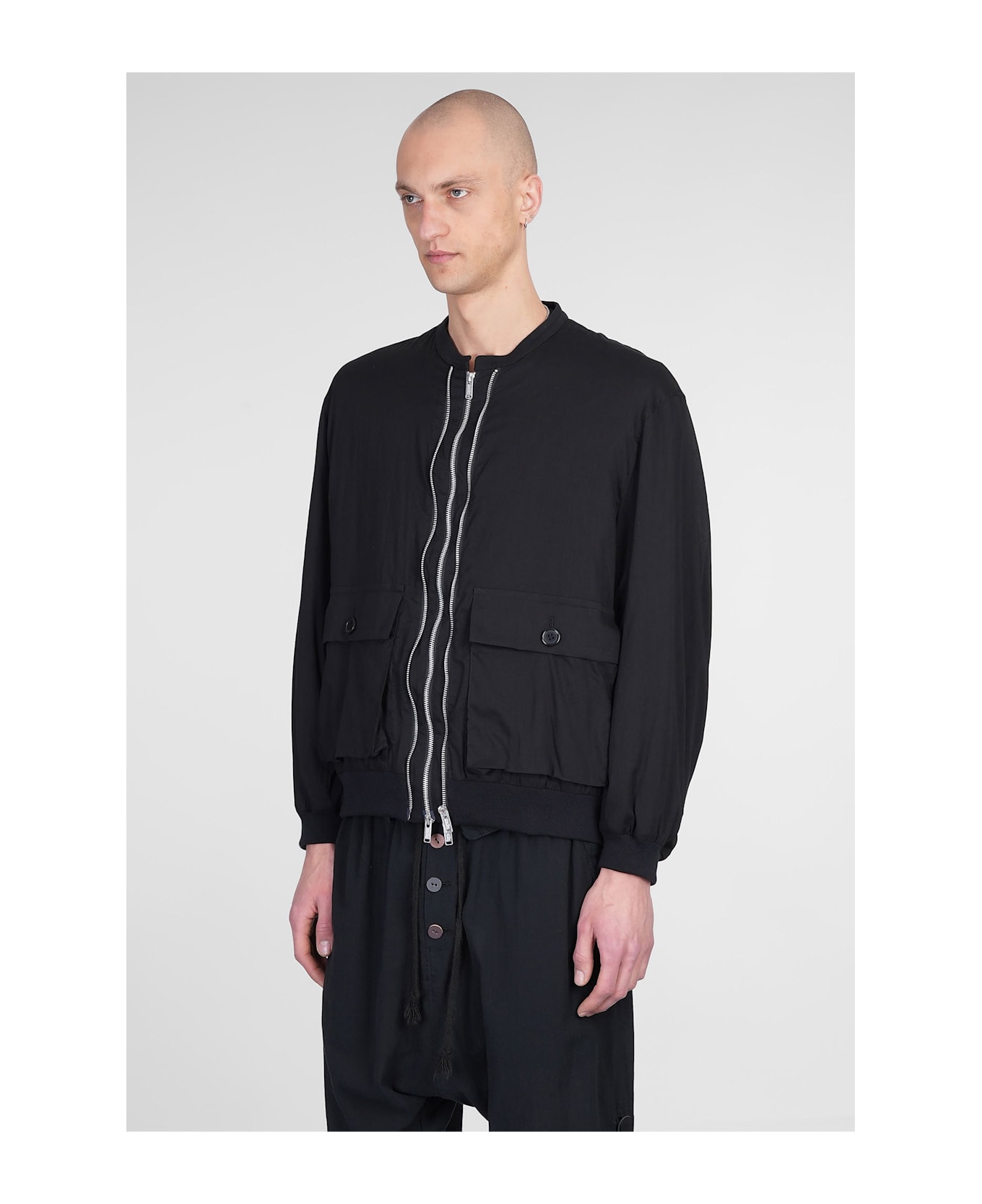 Undercover Jun Takahashi Casual Jacket In Black Cotton - black