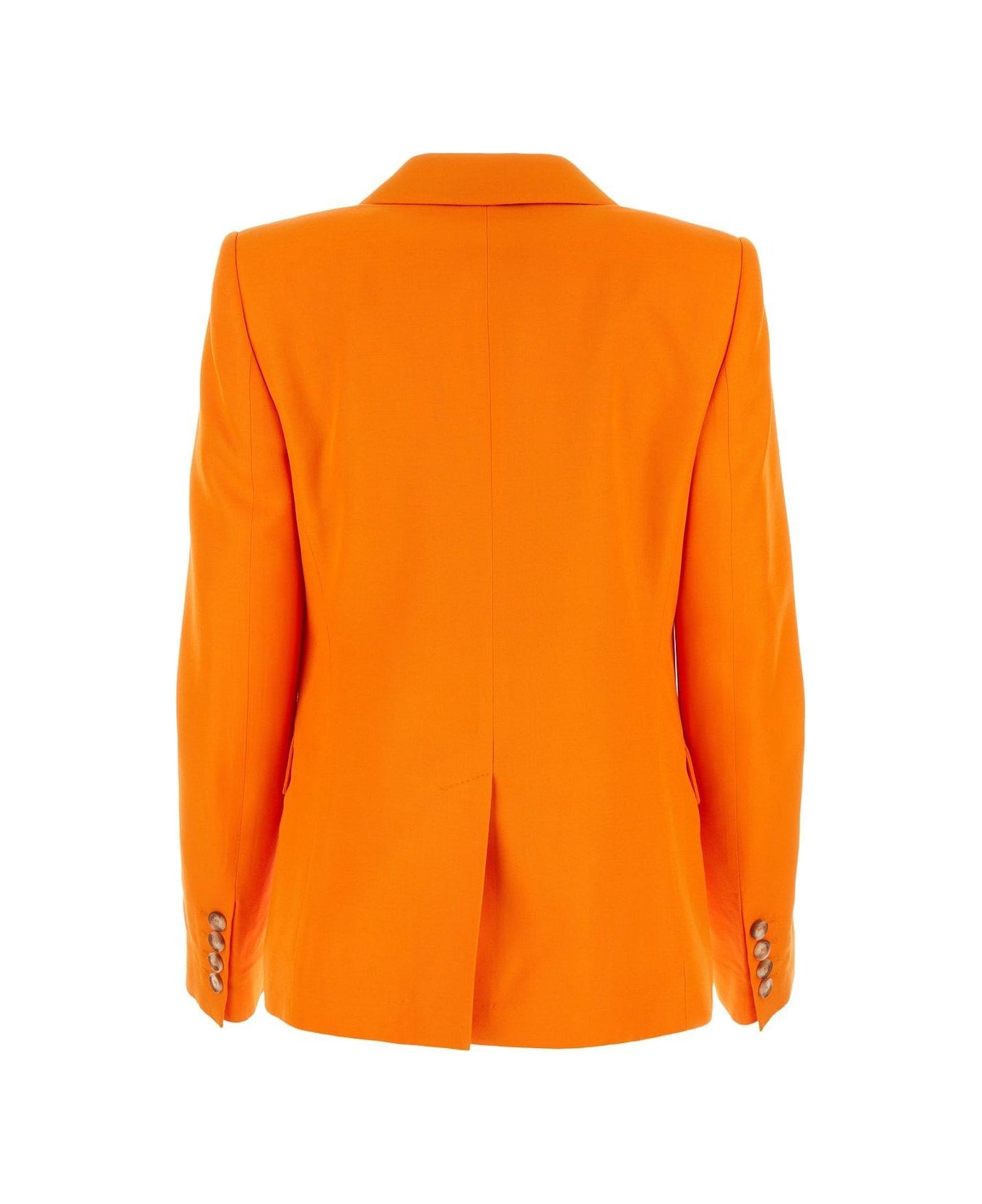 Stella McCartney Iconic Single Breasted Tailored Blazer - Orange