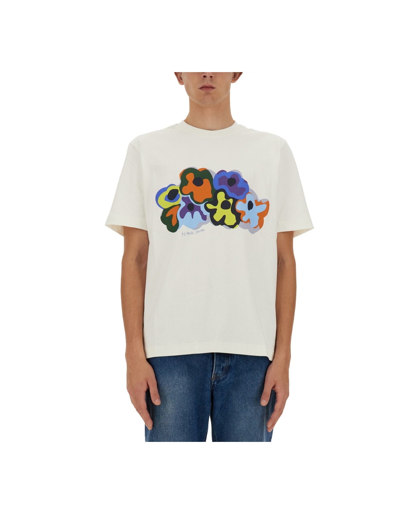 PS by Paul Smith T-shirt With Print - WHITE