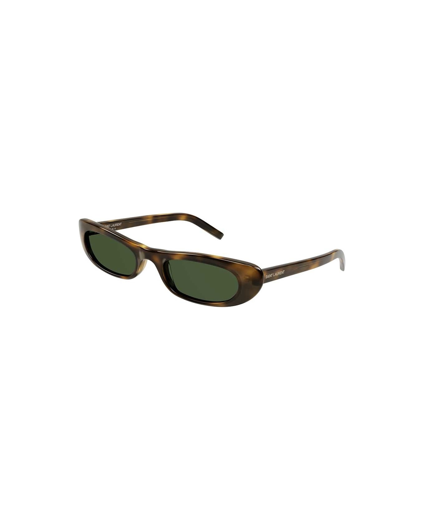 Saint Laurent Eyewear Sunglasses - Marrone/Verde