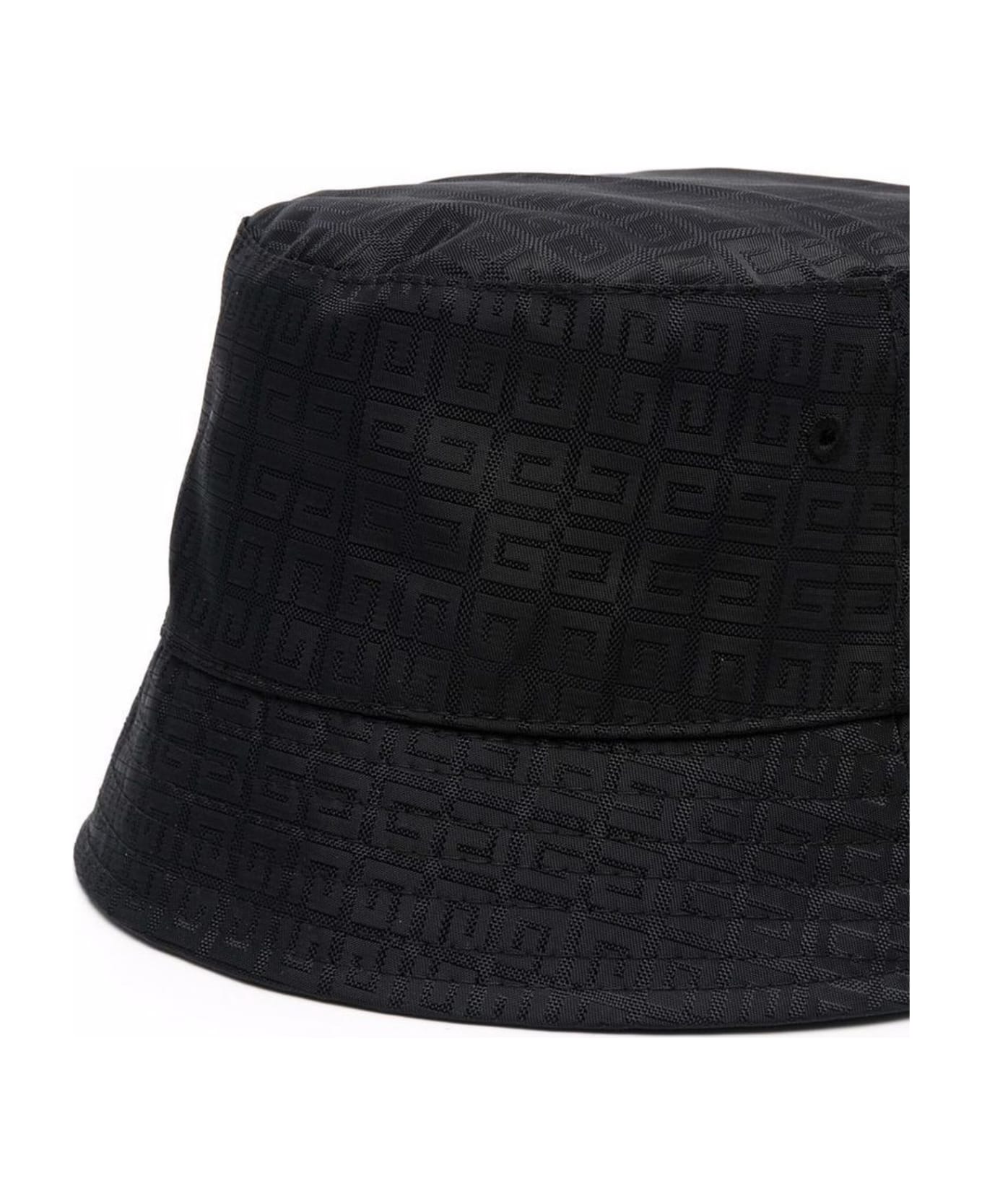 Givenchy Black Polyamide Bucket Hat youth - Nero