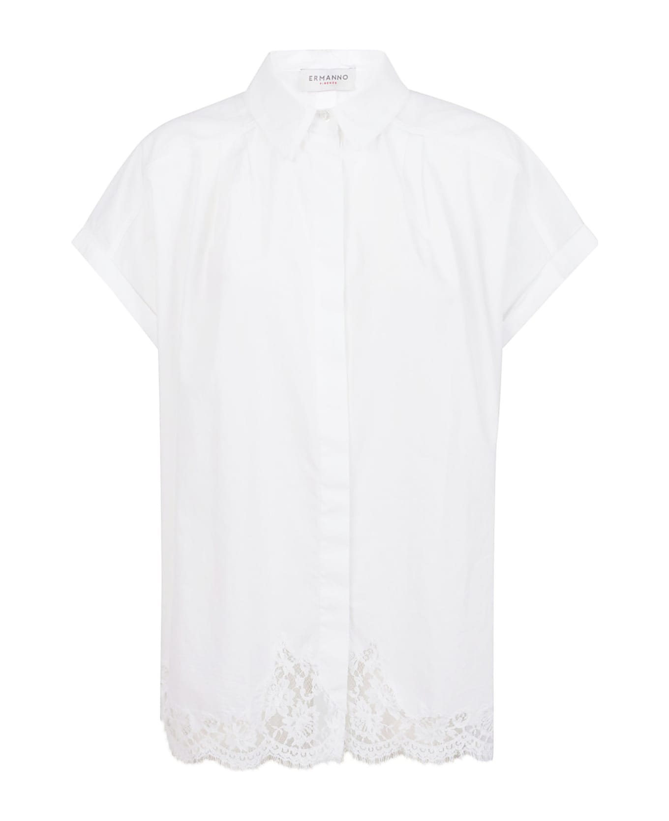 Ermanno Firenze Ermanno Shirts White - White シャツ