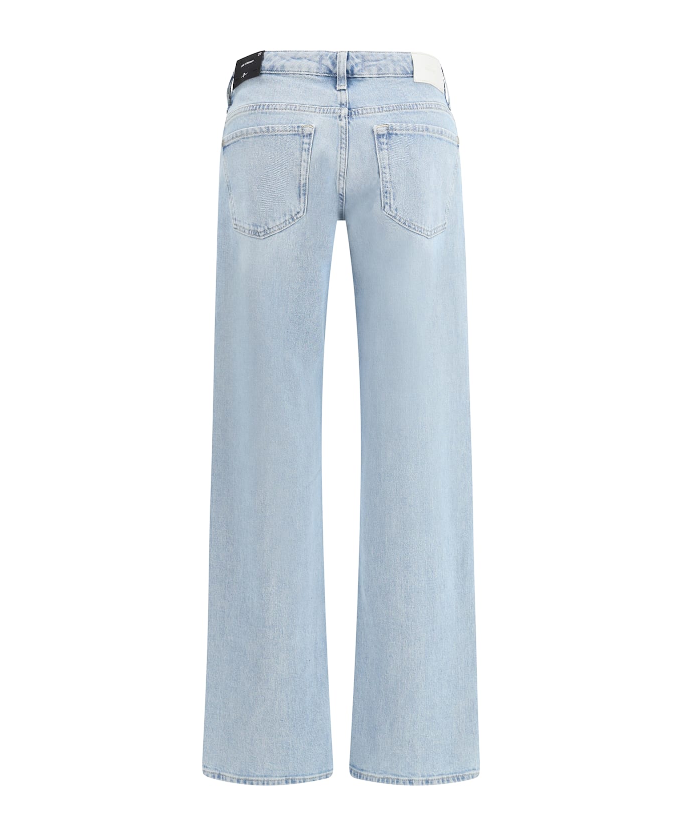 7 For All Mankind Low Straight Jeans