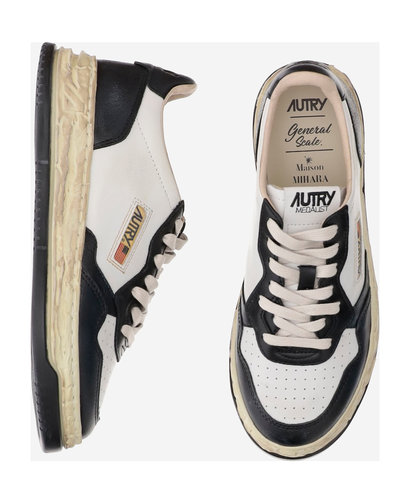 Autry Supvint Low X Mihara Yasuhiro Sneakers - Red