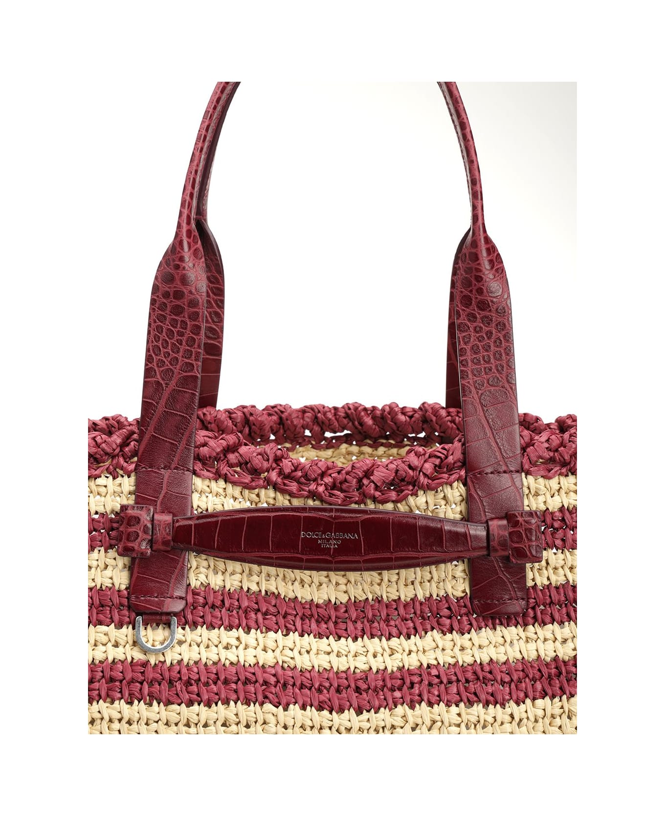Dolce 
Gabbana 
adamo
 Shopping Bag - BORDEAUXNATIRAL