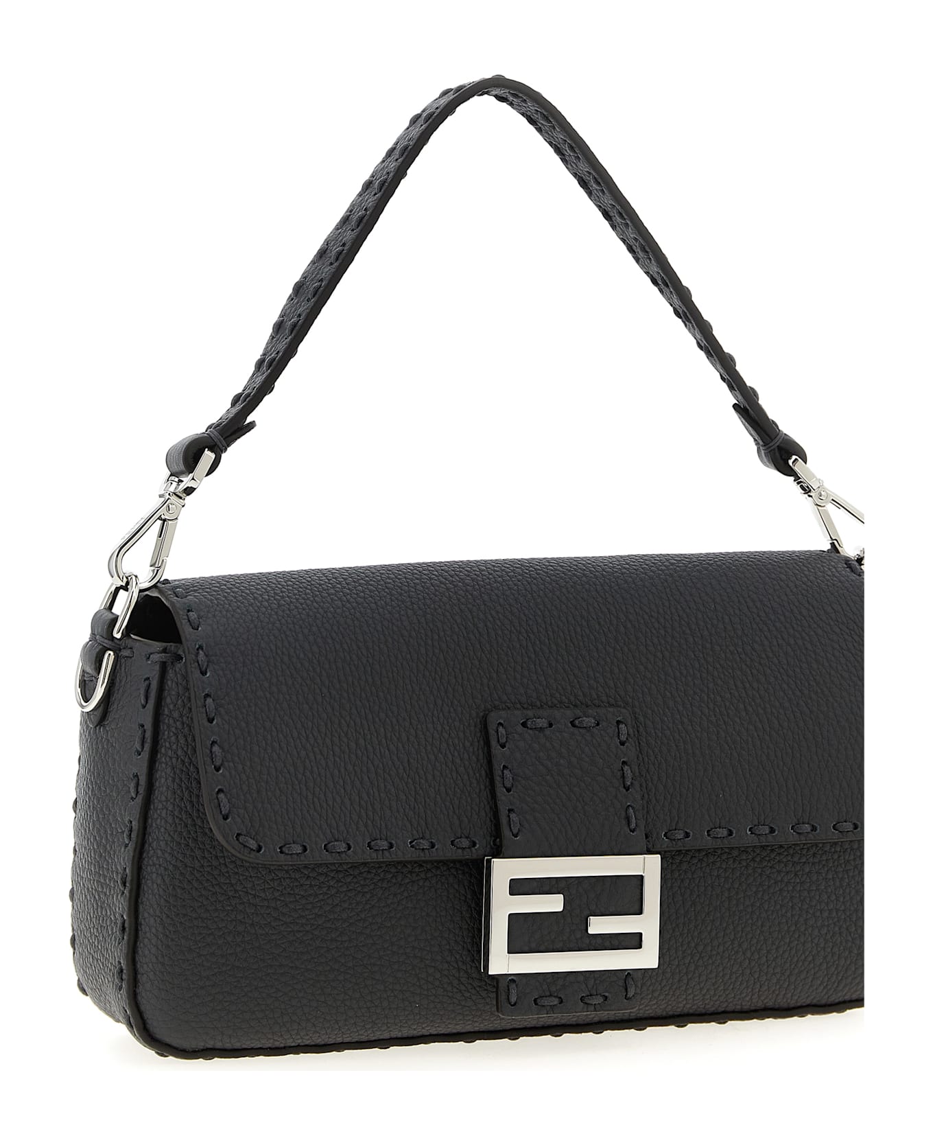 Fendi 
baguette
 Shoulder Bag - Gray