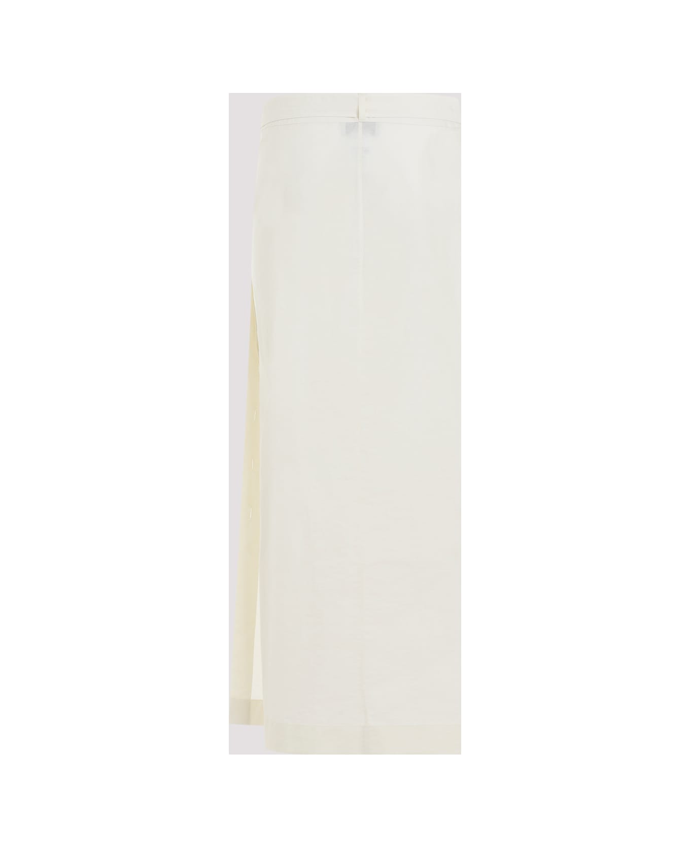 Lemaire Long Wrap Skirt - Lemon Glaze