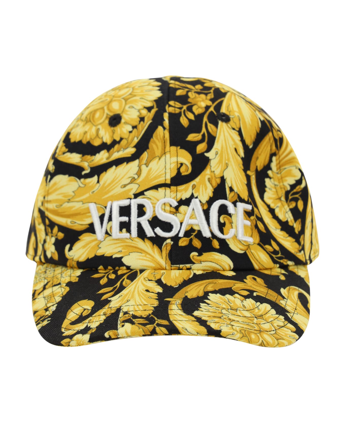 Versace Baseball Cap - Black/gold/black