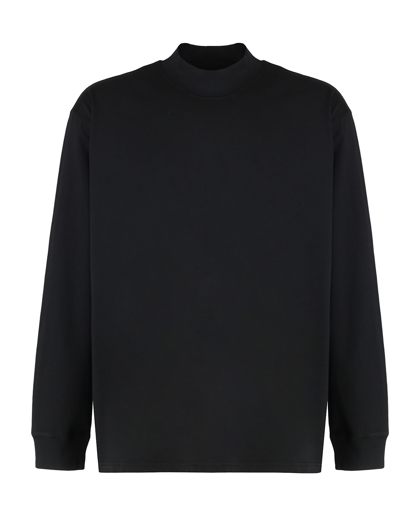 Stone Island Oversized T-shirt In Cotton Jersey - black