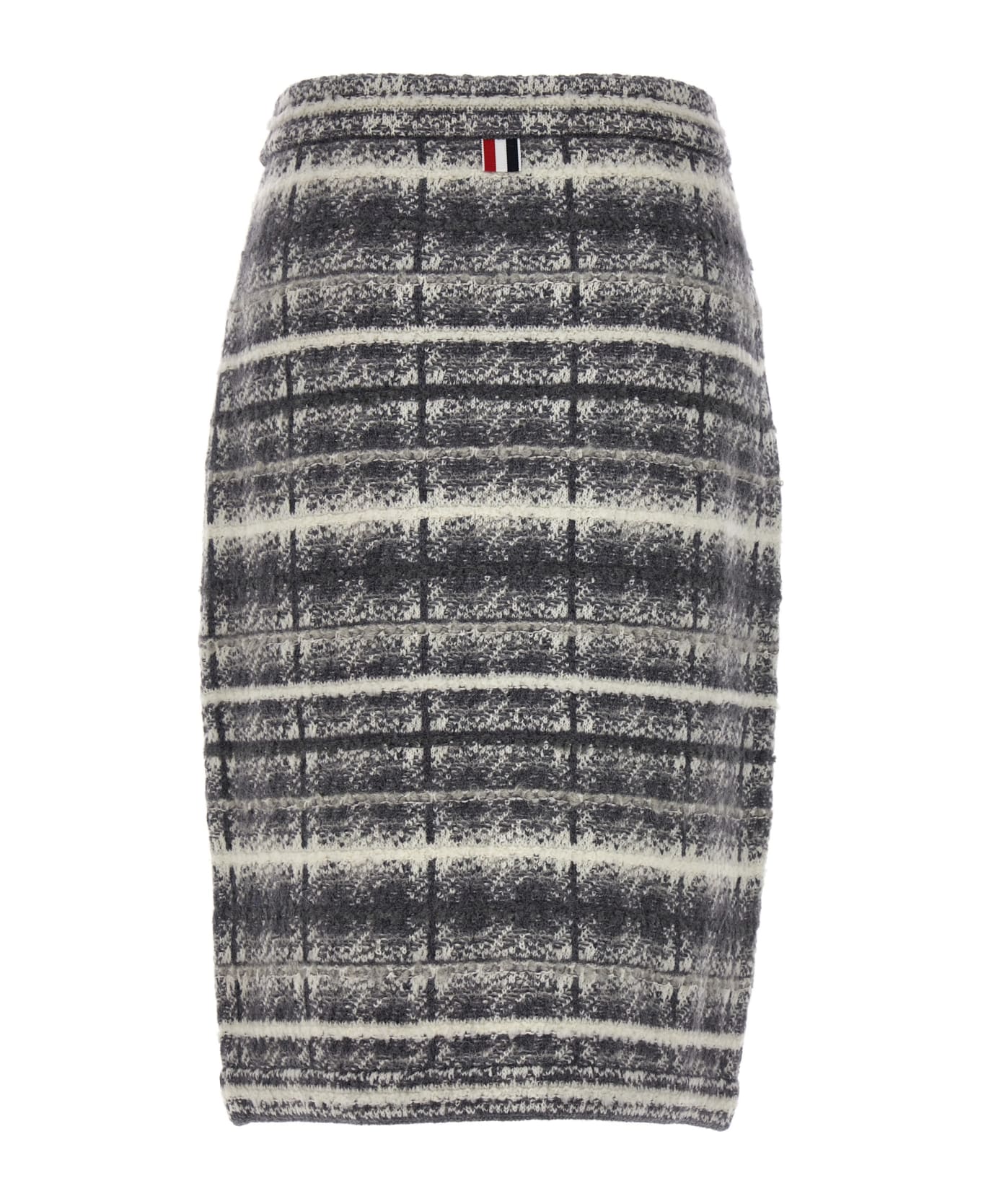 Thom Browne Tartan Skirt - Gray スカート