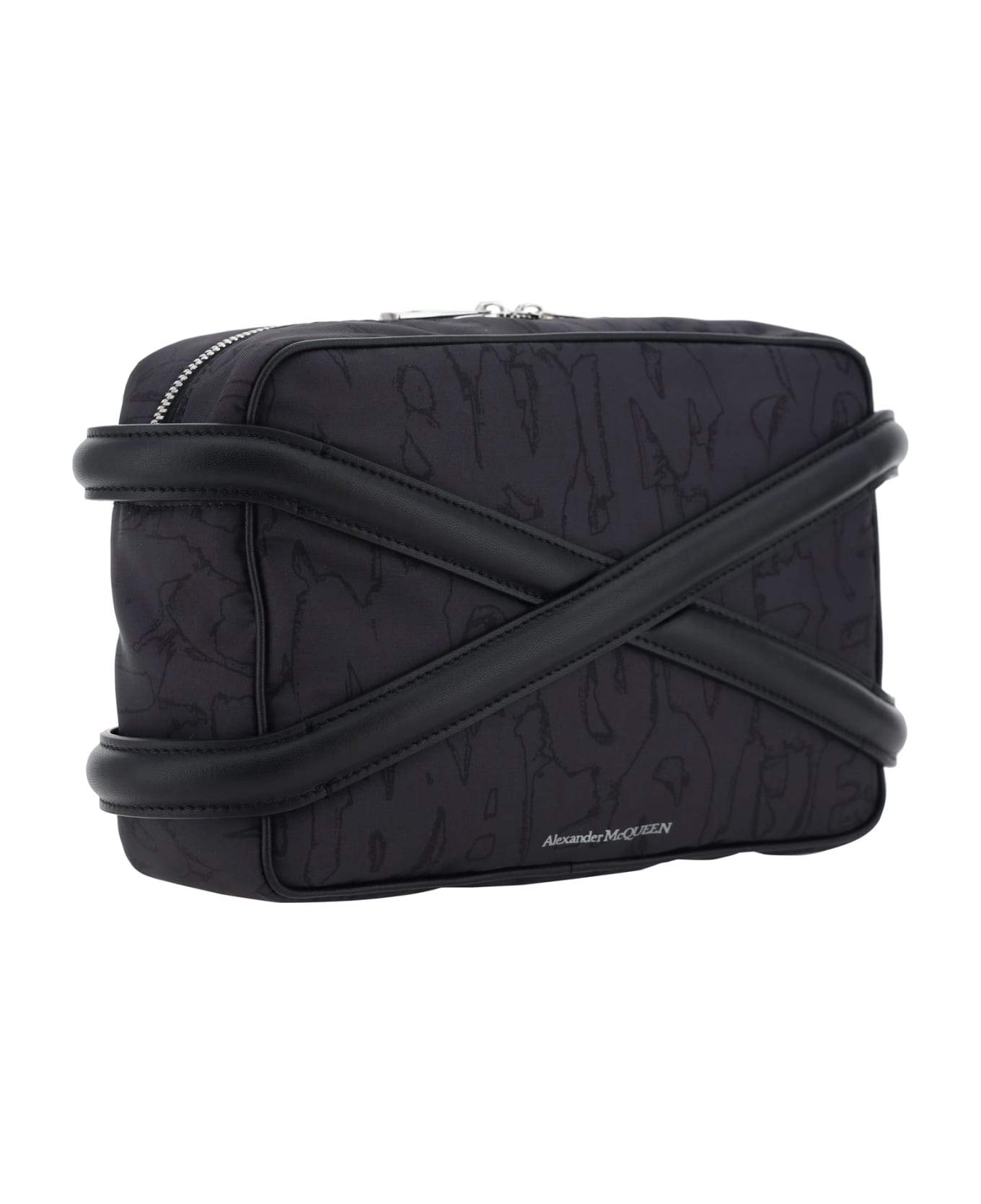 Alexander McQueen Harness Shoulder Bag - Black