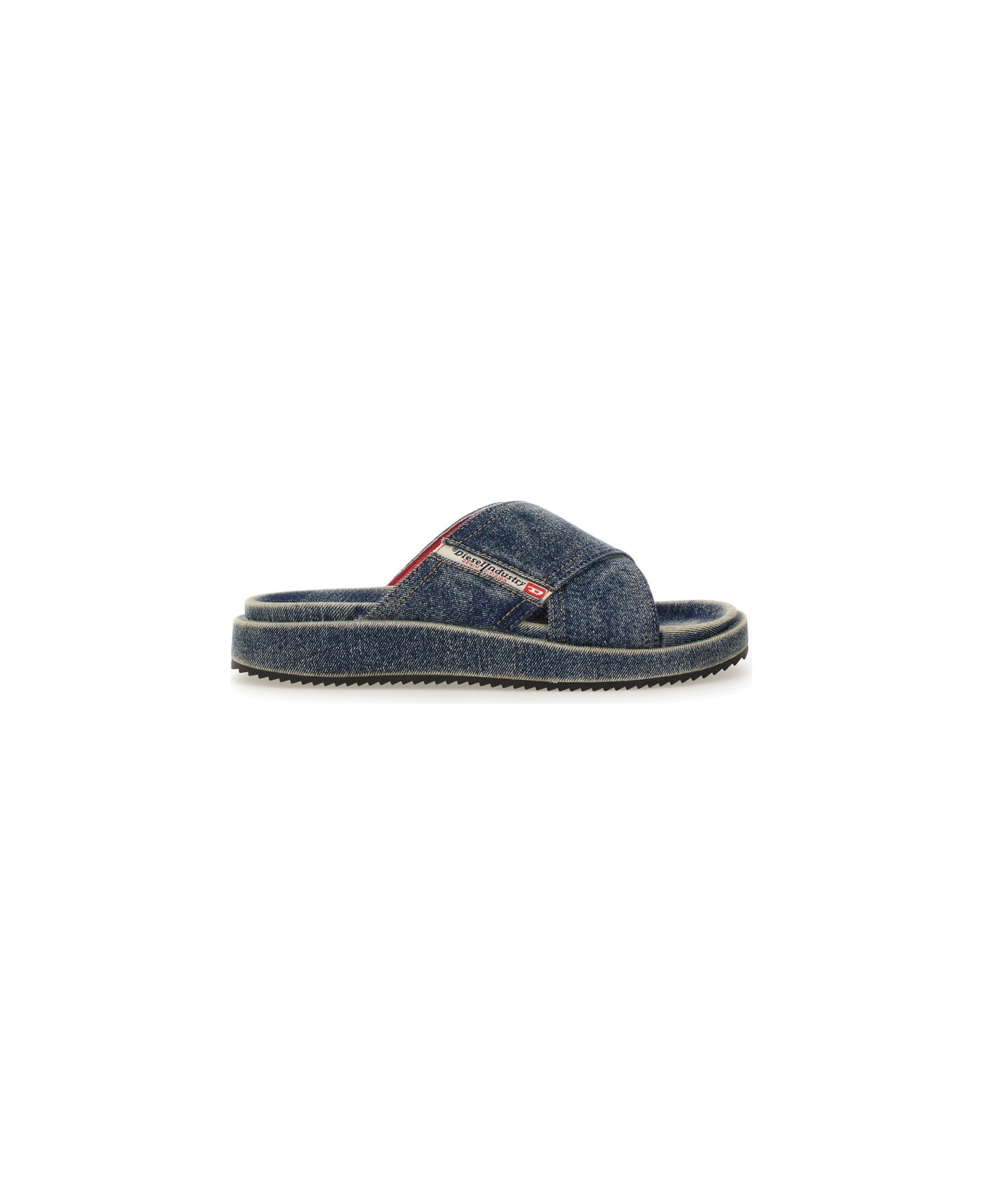 Diesel Slide Sandal "cris Cros" - BLUE