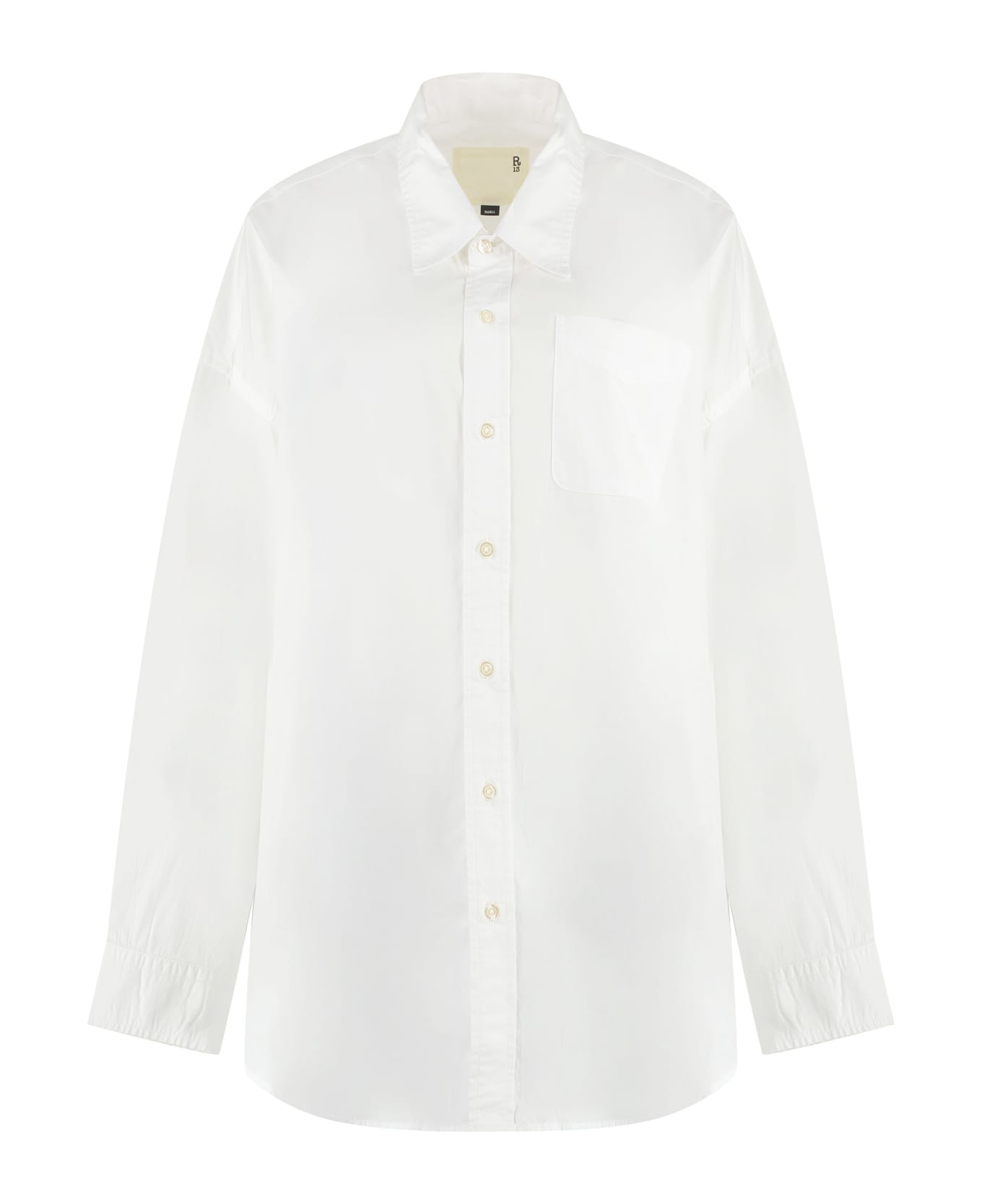 R13 Oversize Shirt - White シャツ