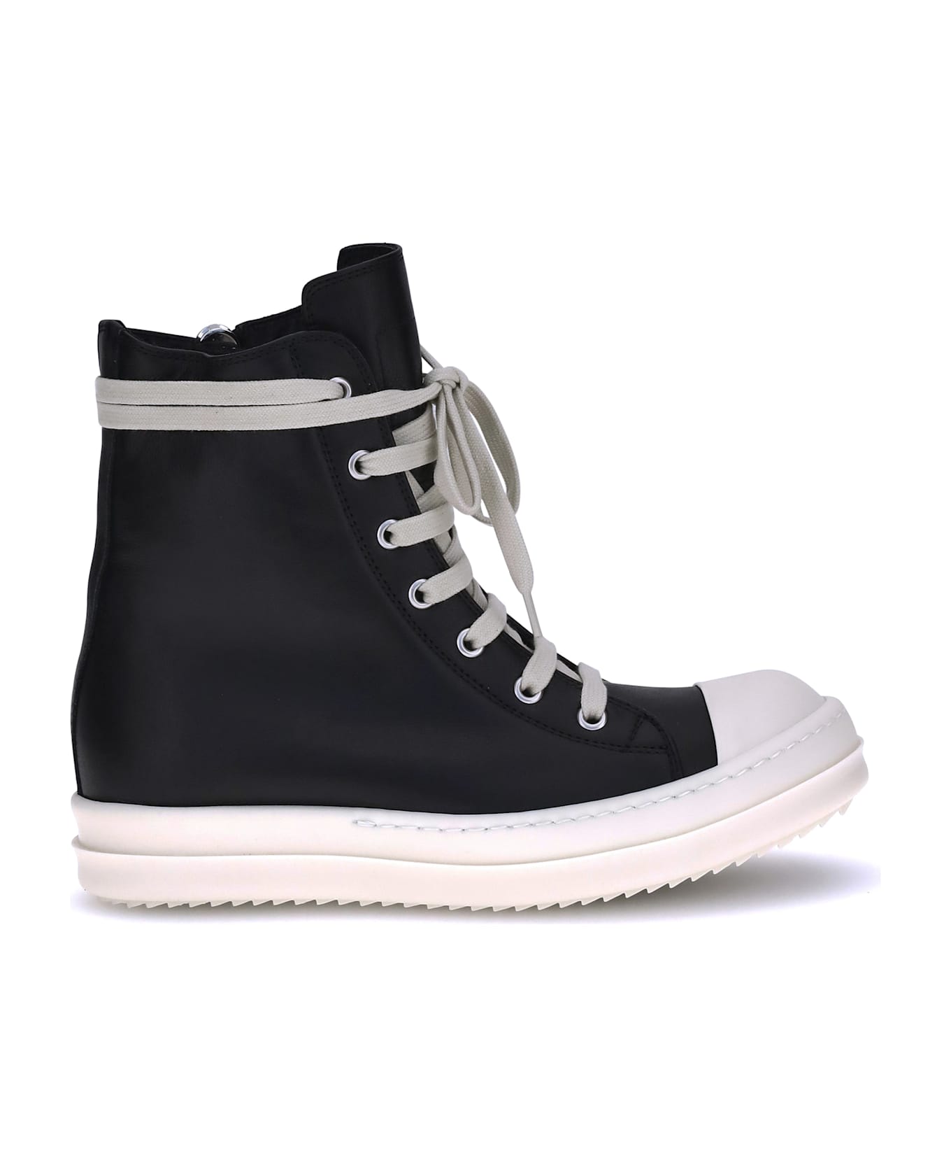Rick Owens Leather Sneakers