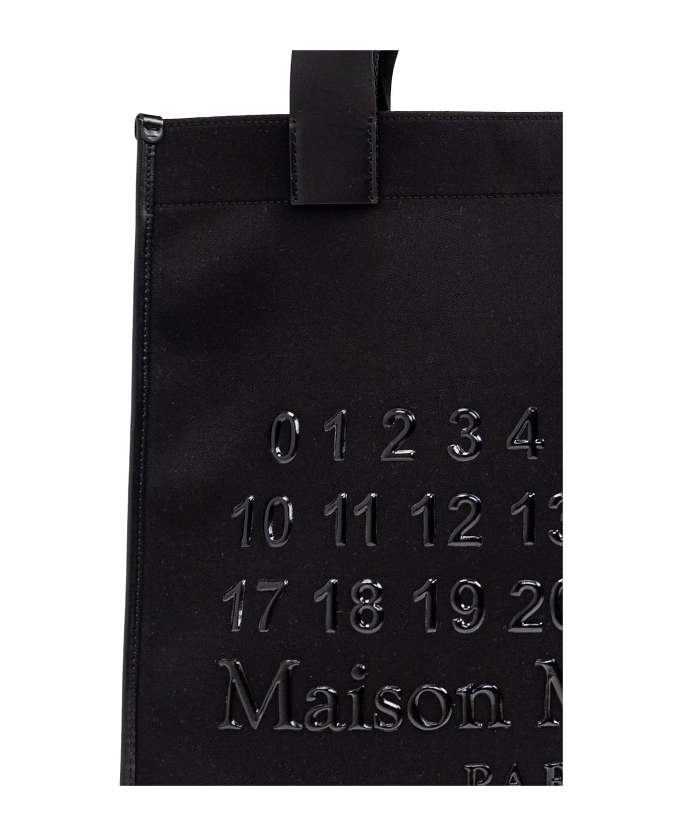 Maison Margiela Cabas Vertical Shopping Bag - Black/Black