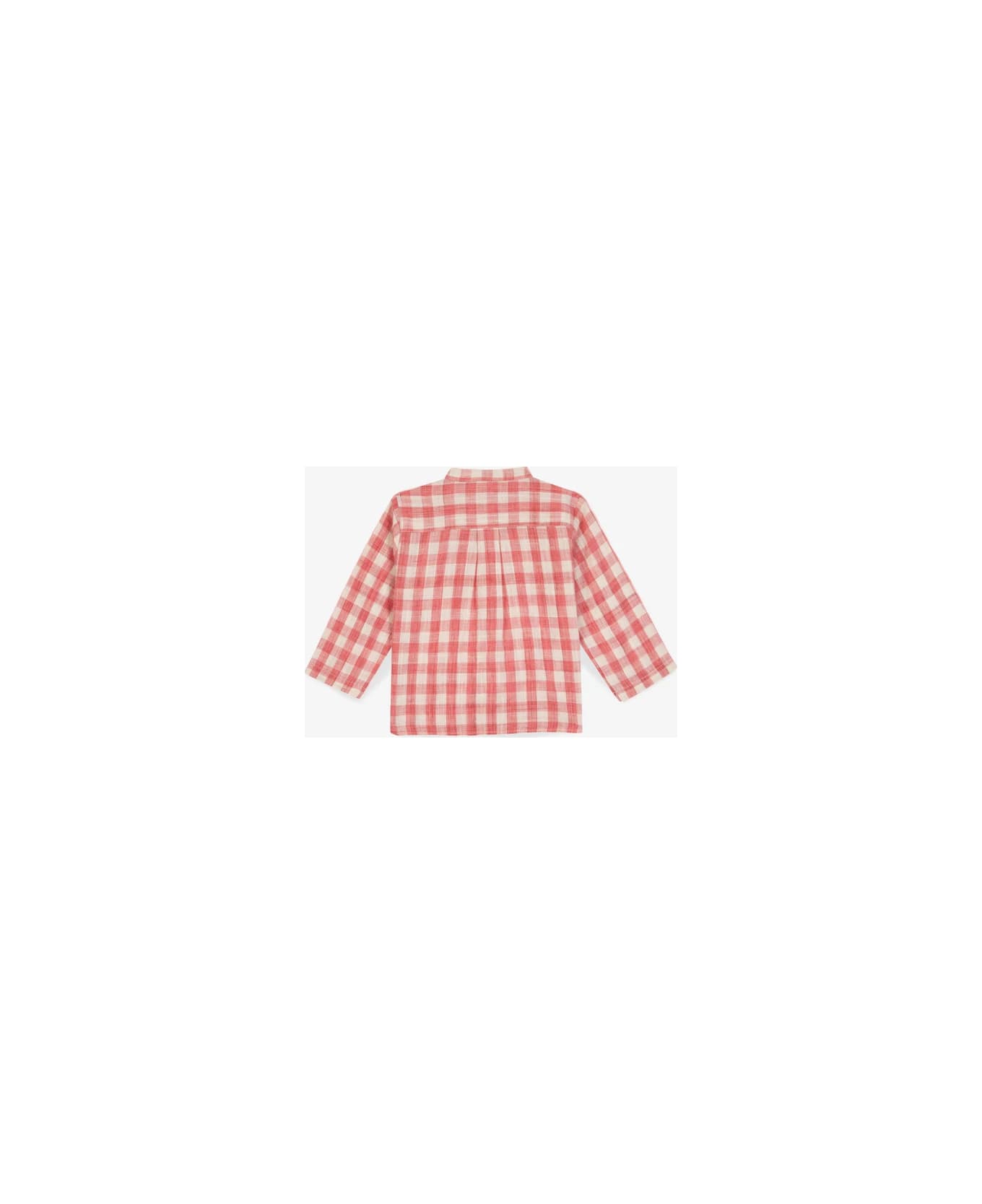 Bonton Camicia A Quadri - Red