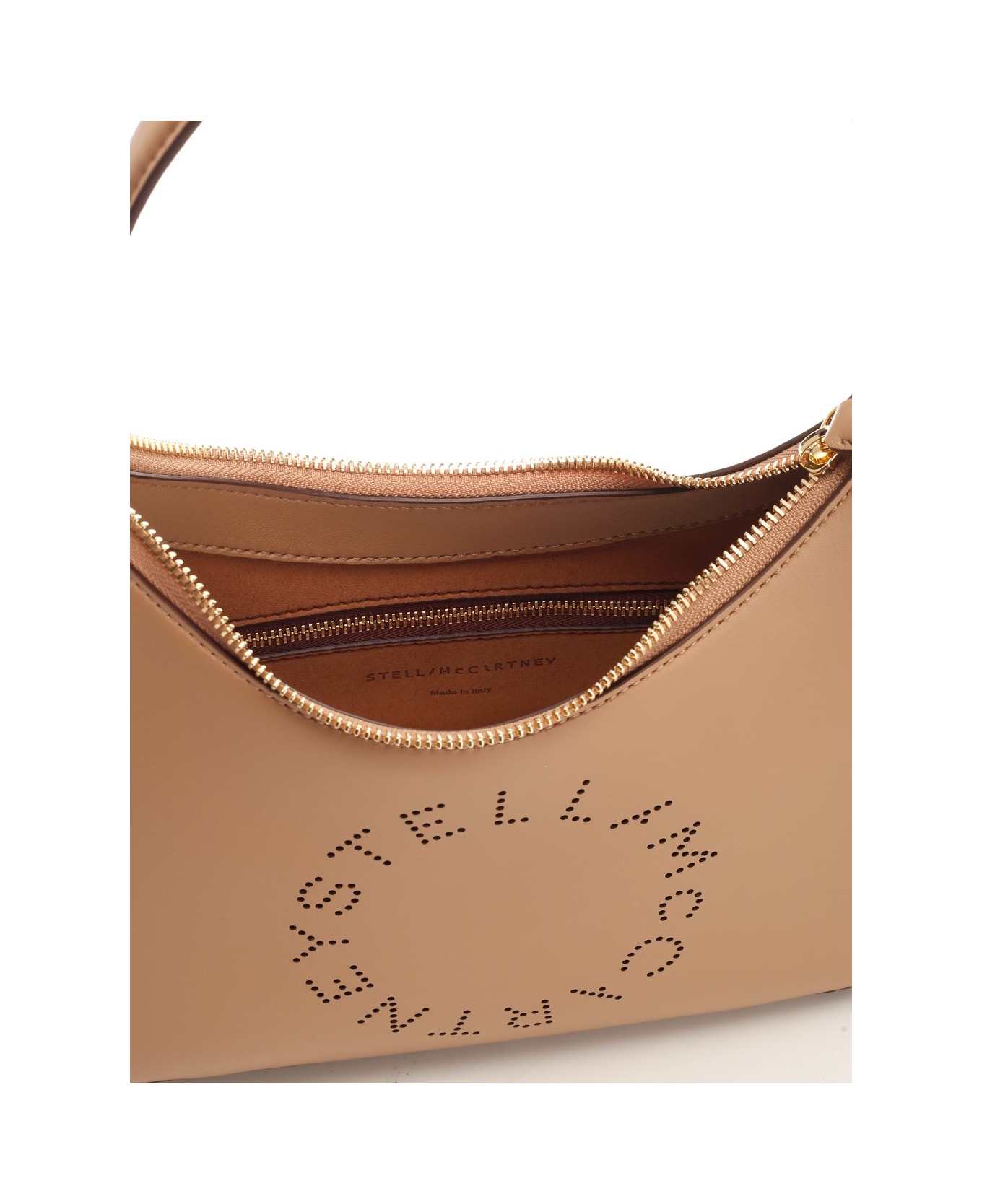 Stella McCartney 'stella Logo' Hobo Bag - Sand