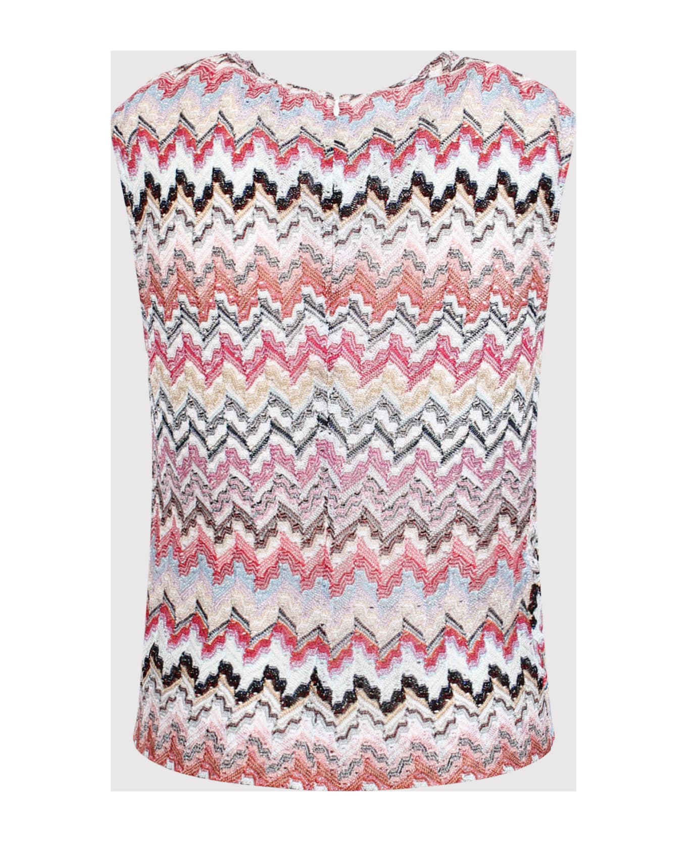 Missoni Zigzag-woven Knitted Tank Top
