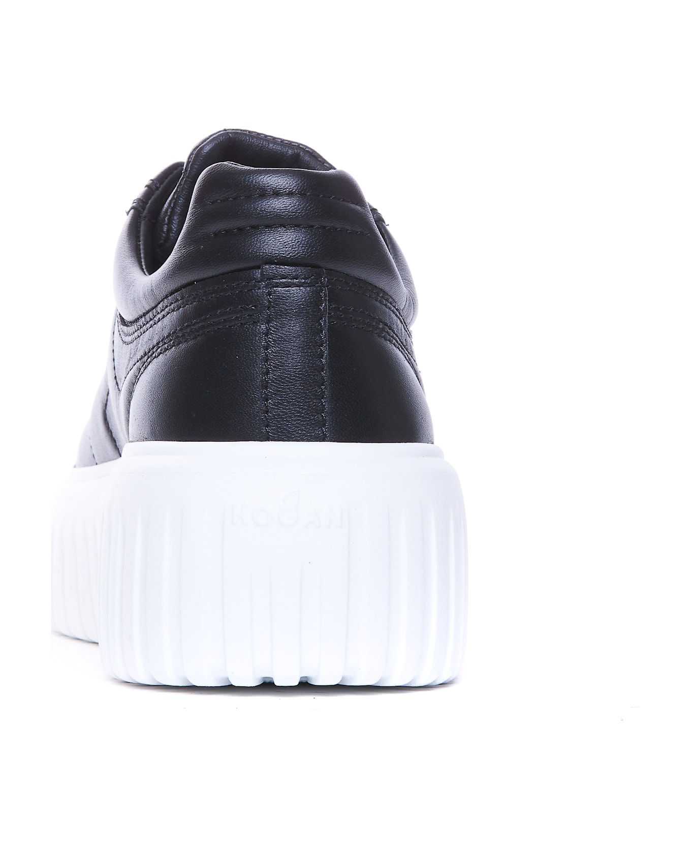 Hogan H-stripes Sneakers - Black