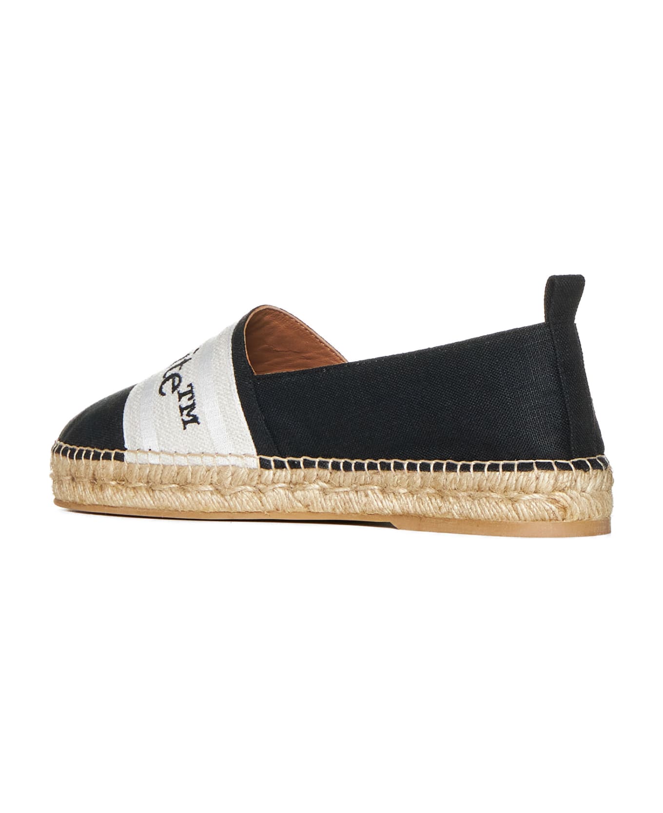 Off-White Flat Shoes - Black