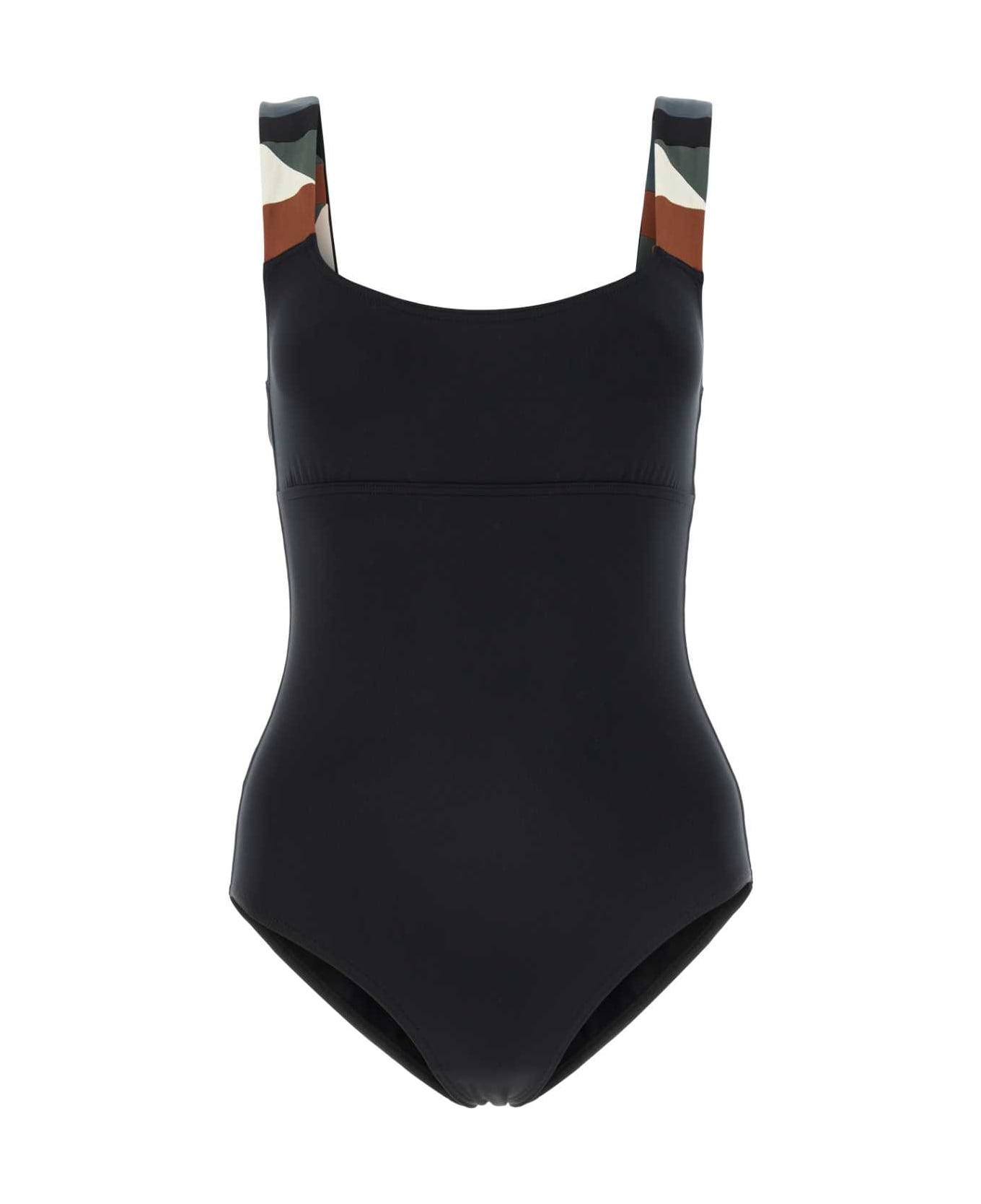 Eres Black Stretch Nylon Swimsuit - NOIR