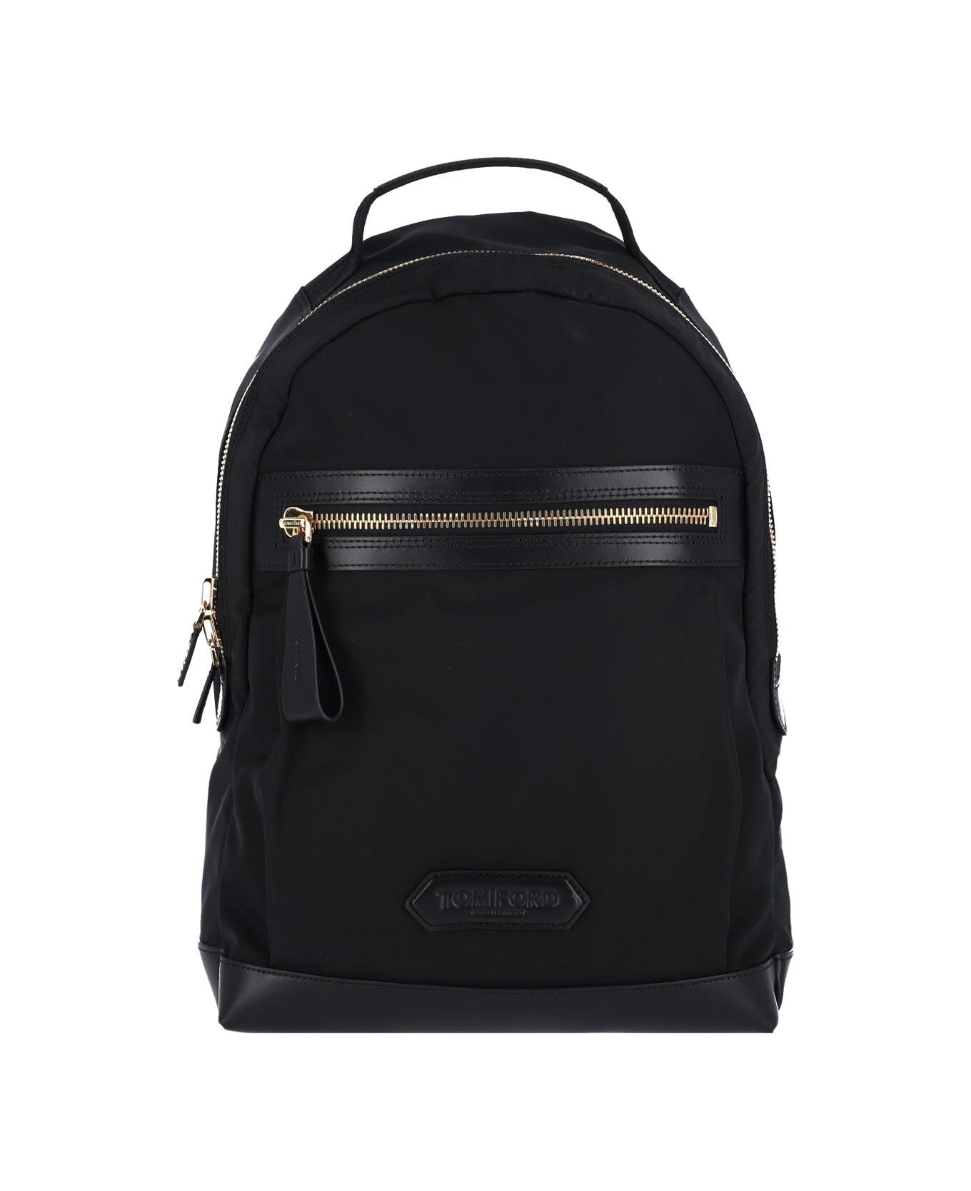 Tom Ford Logo Backpack - Black