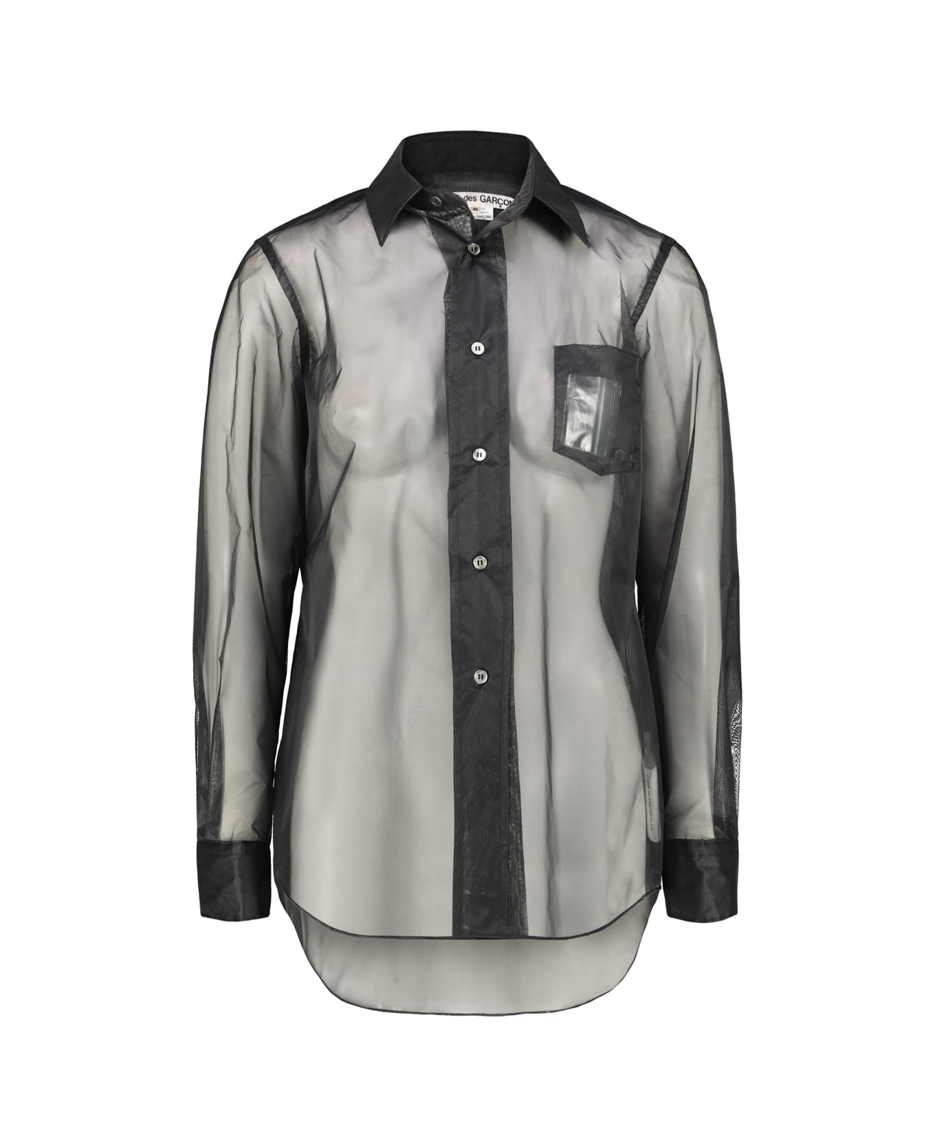 Comme des Garçons Classic Shirt In Nylon - Black