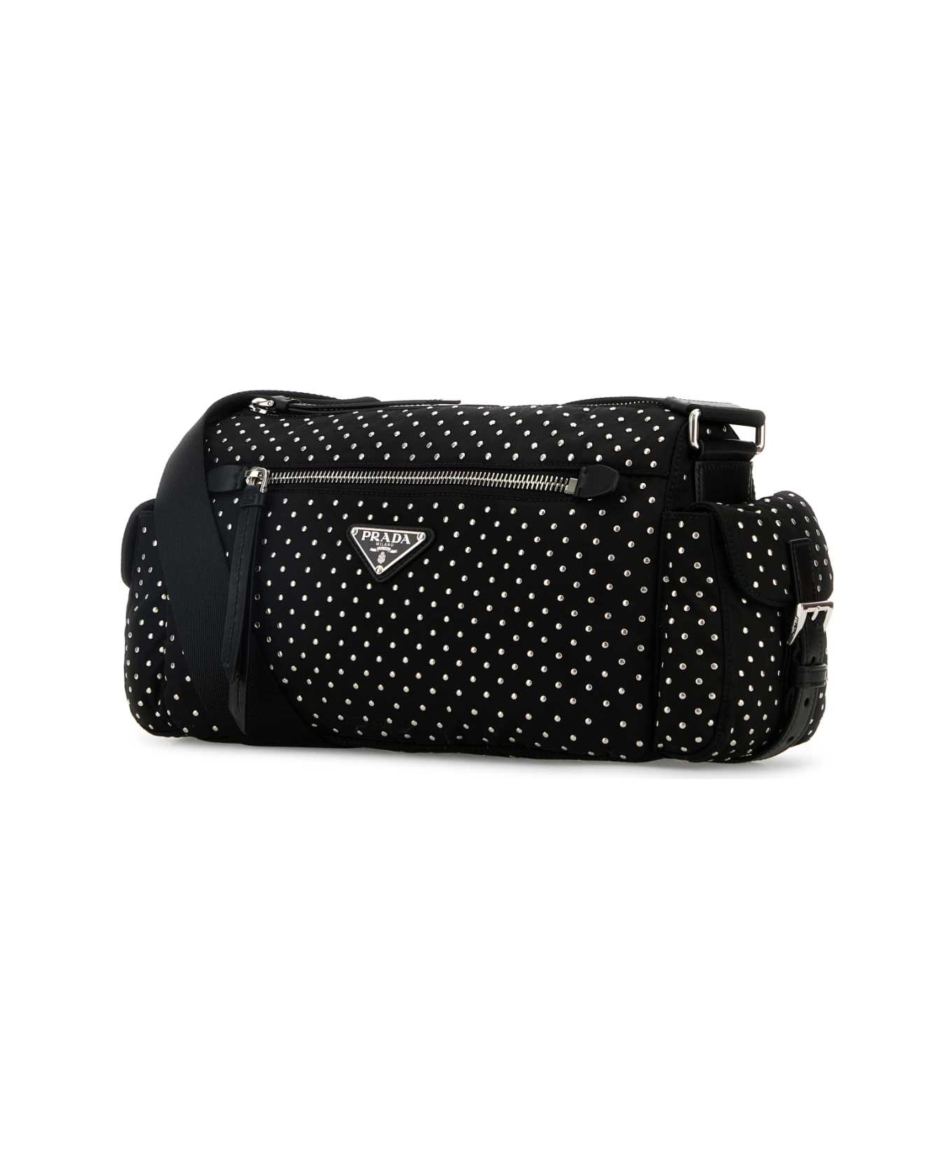 Prada Black Nylon Shoulder Bag - NERO