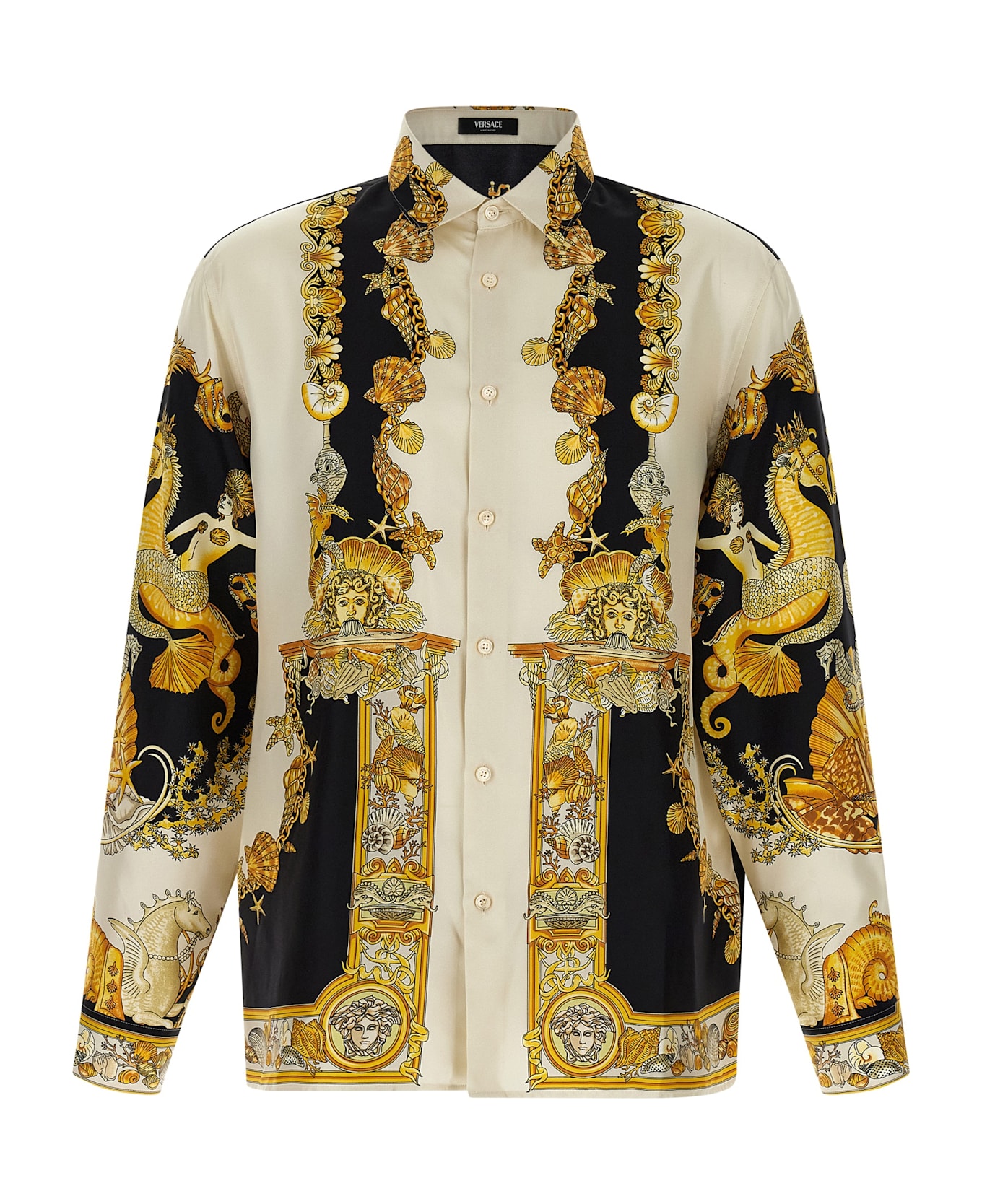 Versace 
coral Theatre
 Shirt - Multicolor