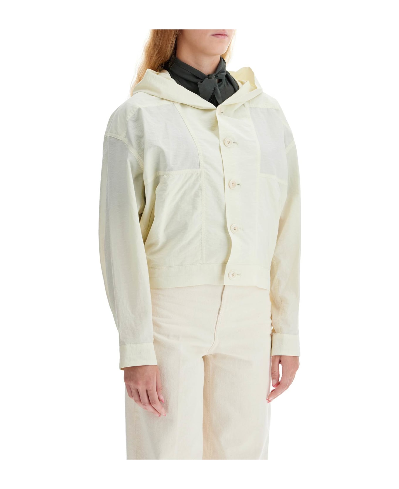 Lemaire Short Hooded Blouson - LEMON GLAZE