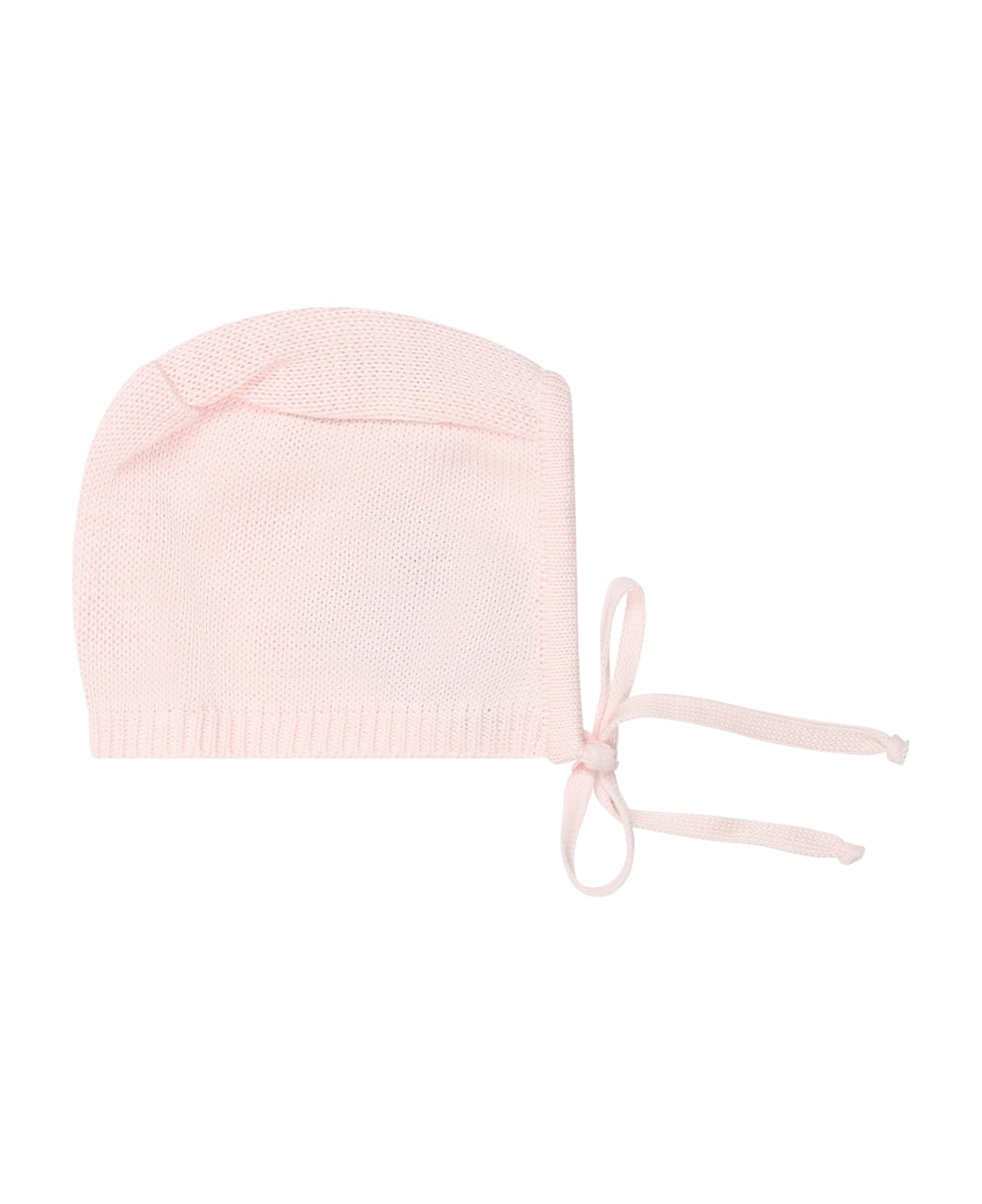 Little Bear Pink Hat visiera For Baby Girl - Pink