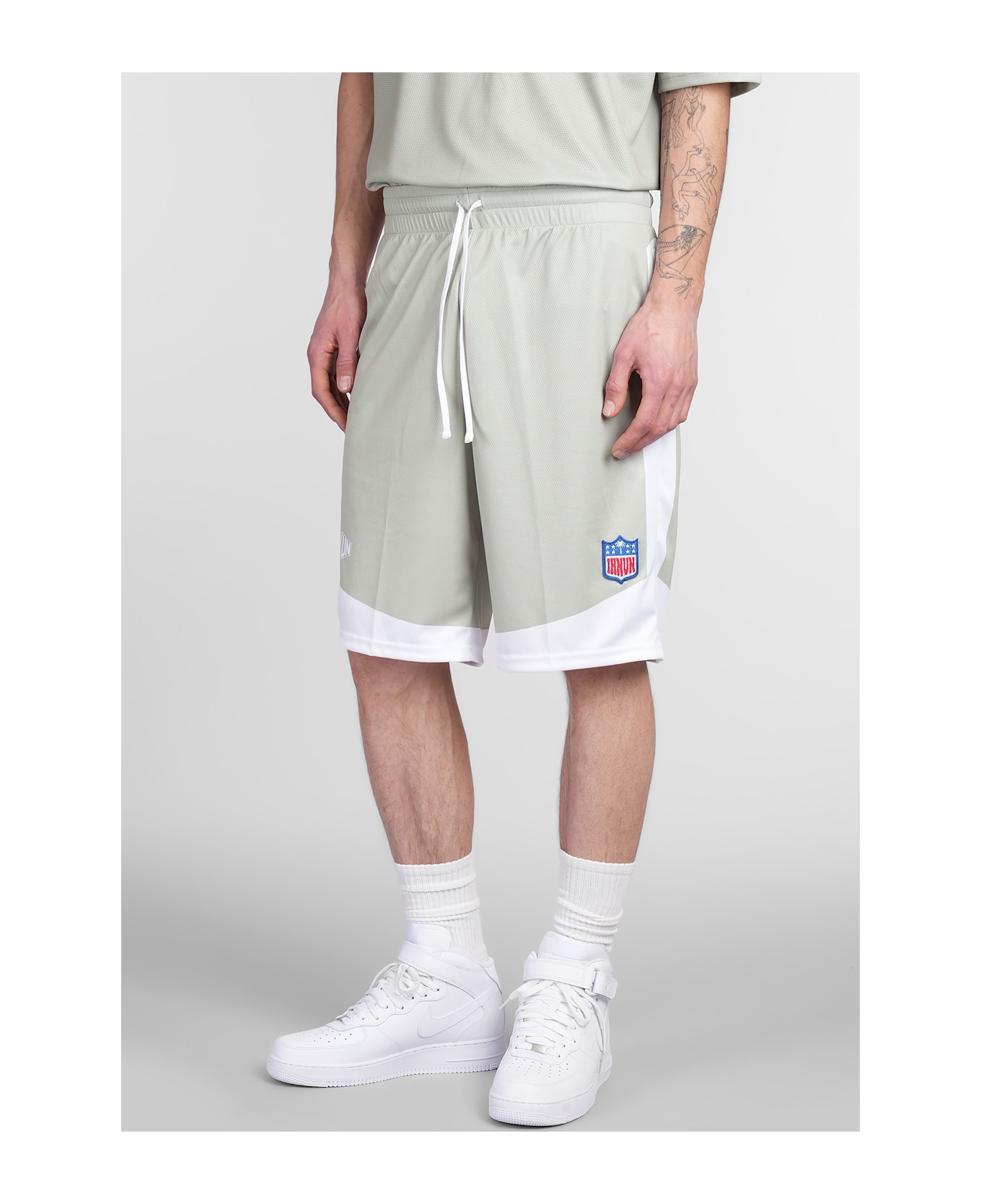 ih nom uh nit Shorts In Green Polyester - green