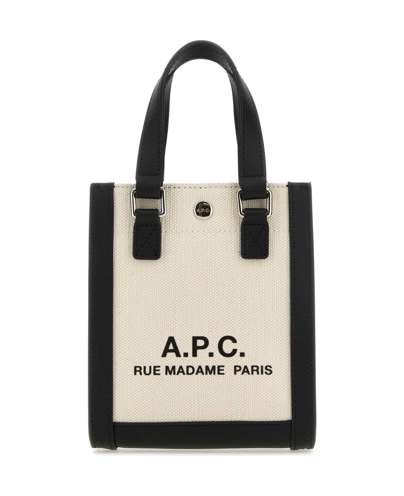A.P.C. Camille 2.0 Top Handle Bag - Beige