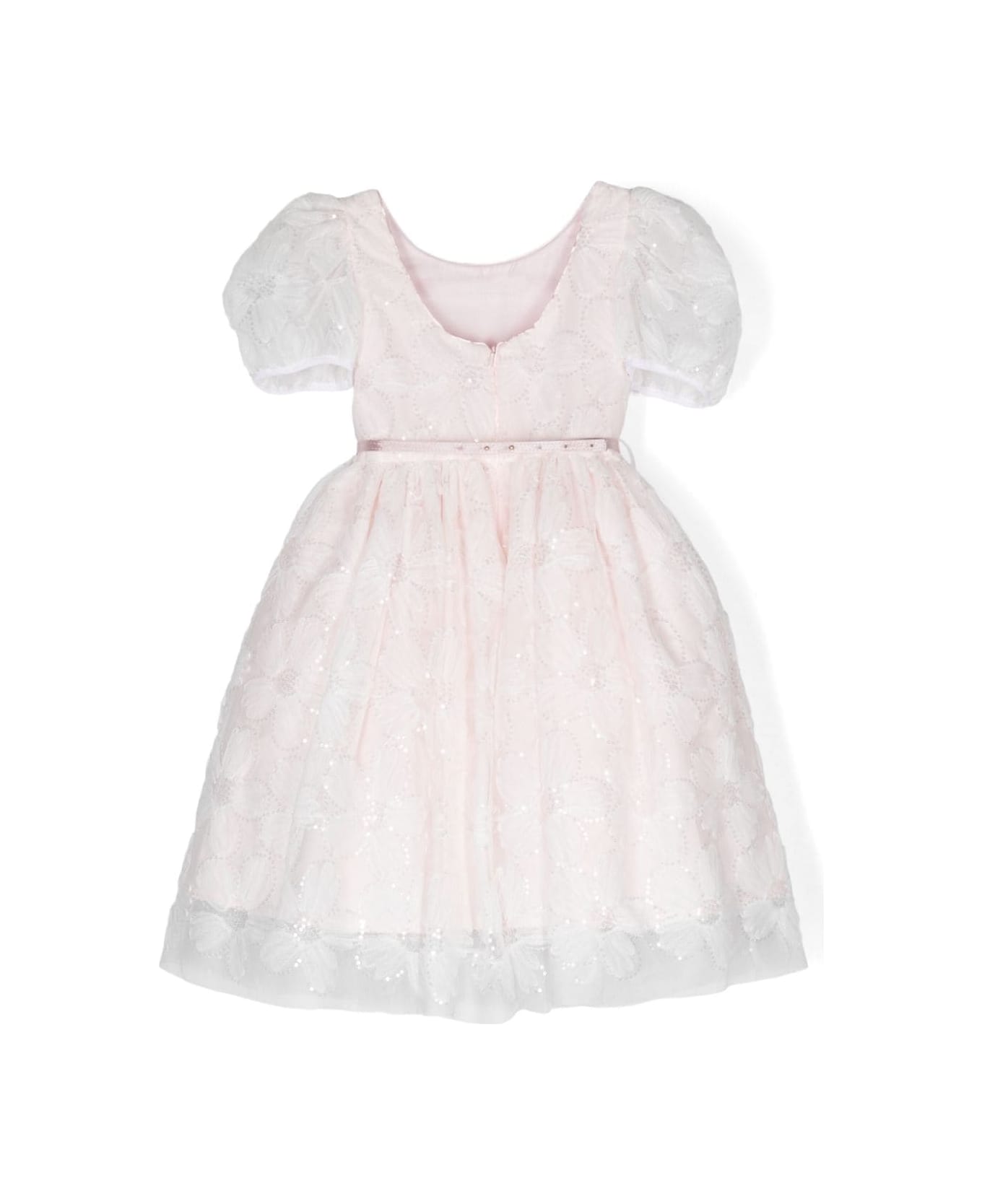 Monnalisa Pink Dress Girl - Pink