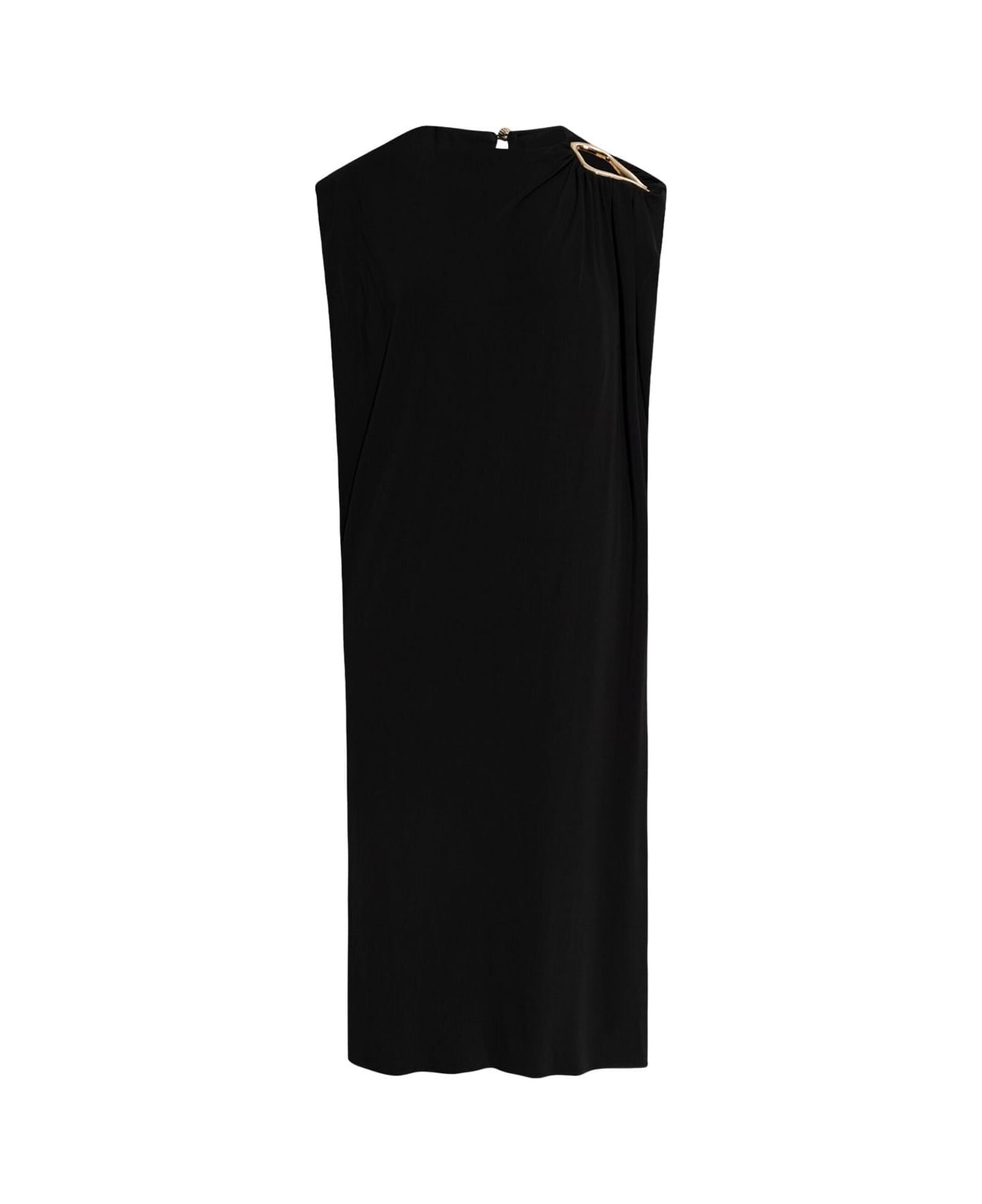 Lanvin Eyelet Dress - Black