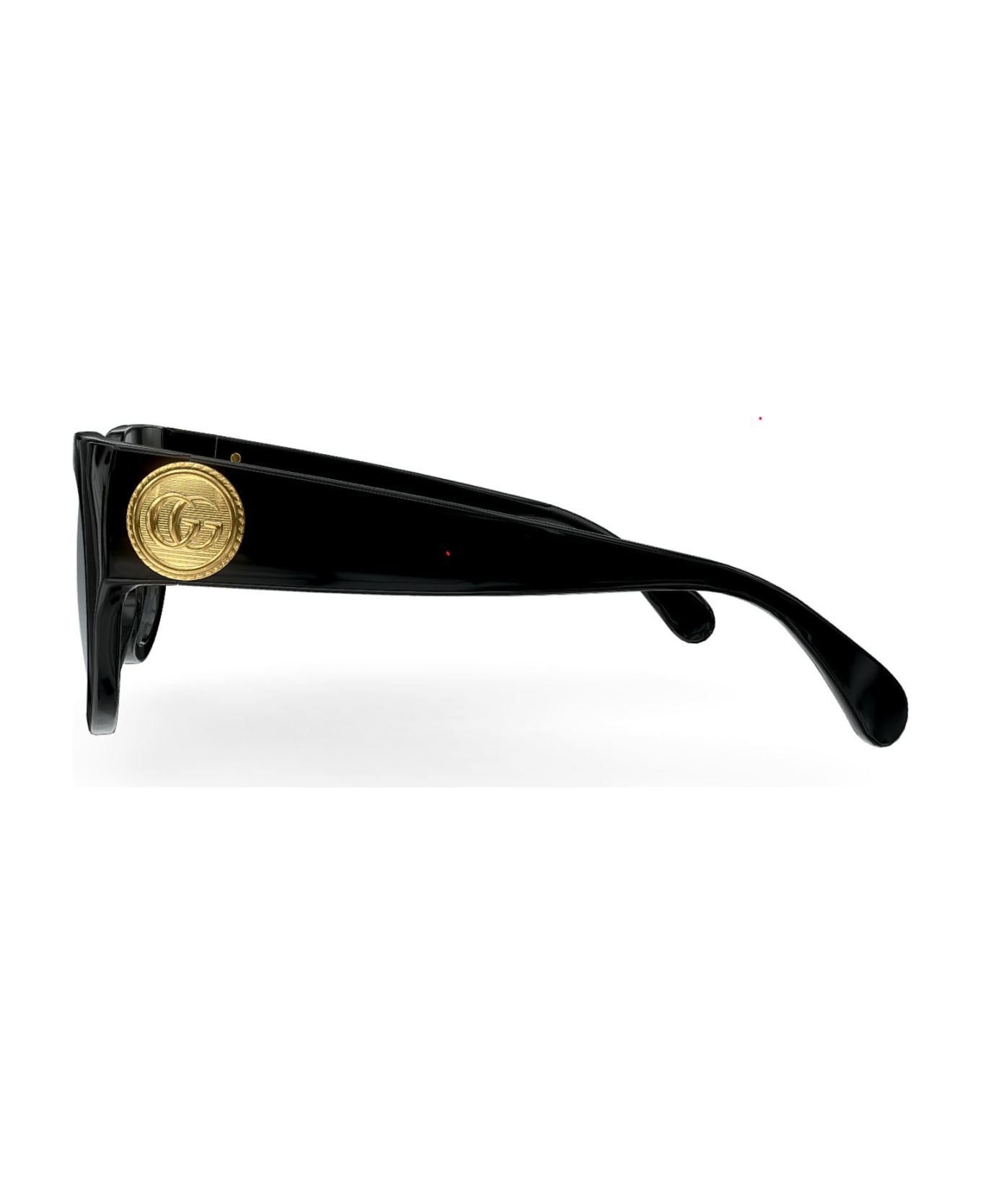 Gucci Eyewear Gg1408s Sunglasses - 001 black black grey