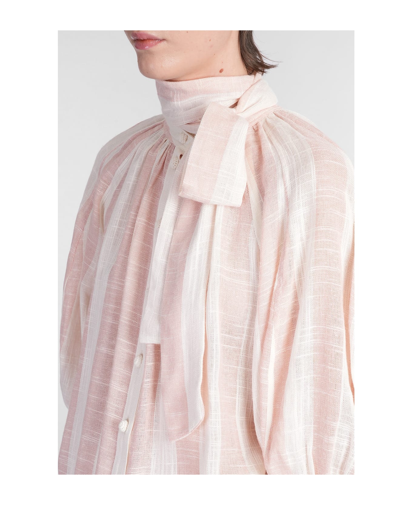 Zimmermann Shirt In Beige Viscose - beige
