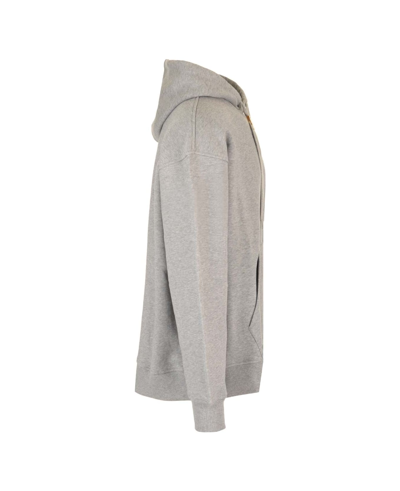 Valentino Cotton Hoodie - Grey