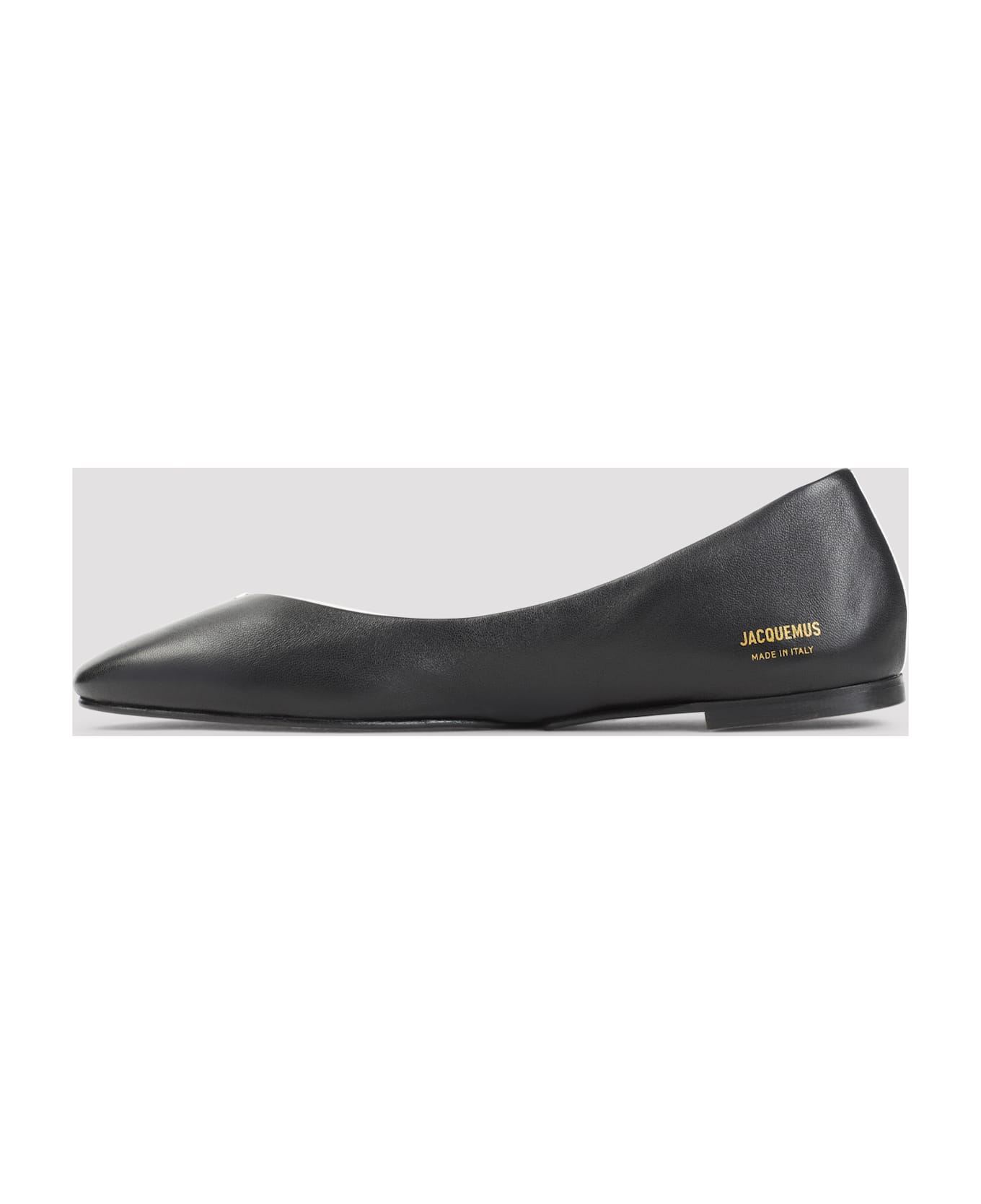 Jacquemus Ovalo Ballerinas - Fh Black White