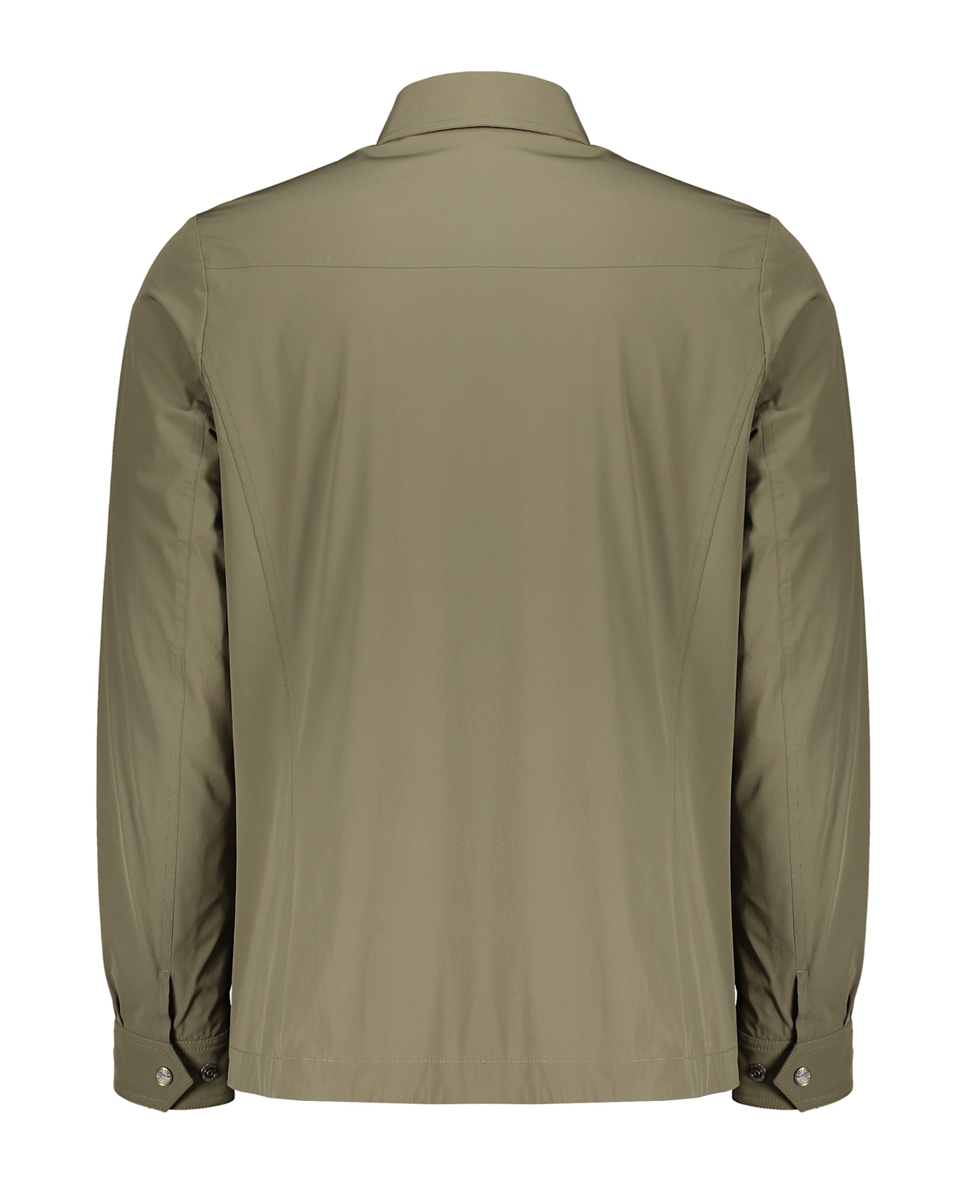 Moorer Techno Fabric Jacket - green