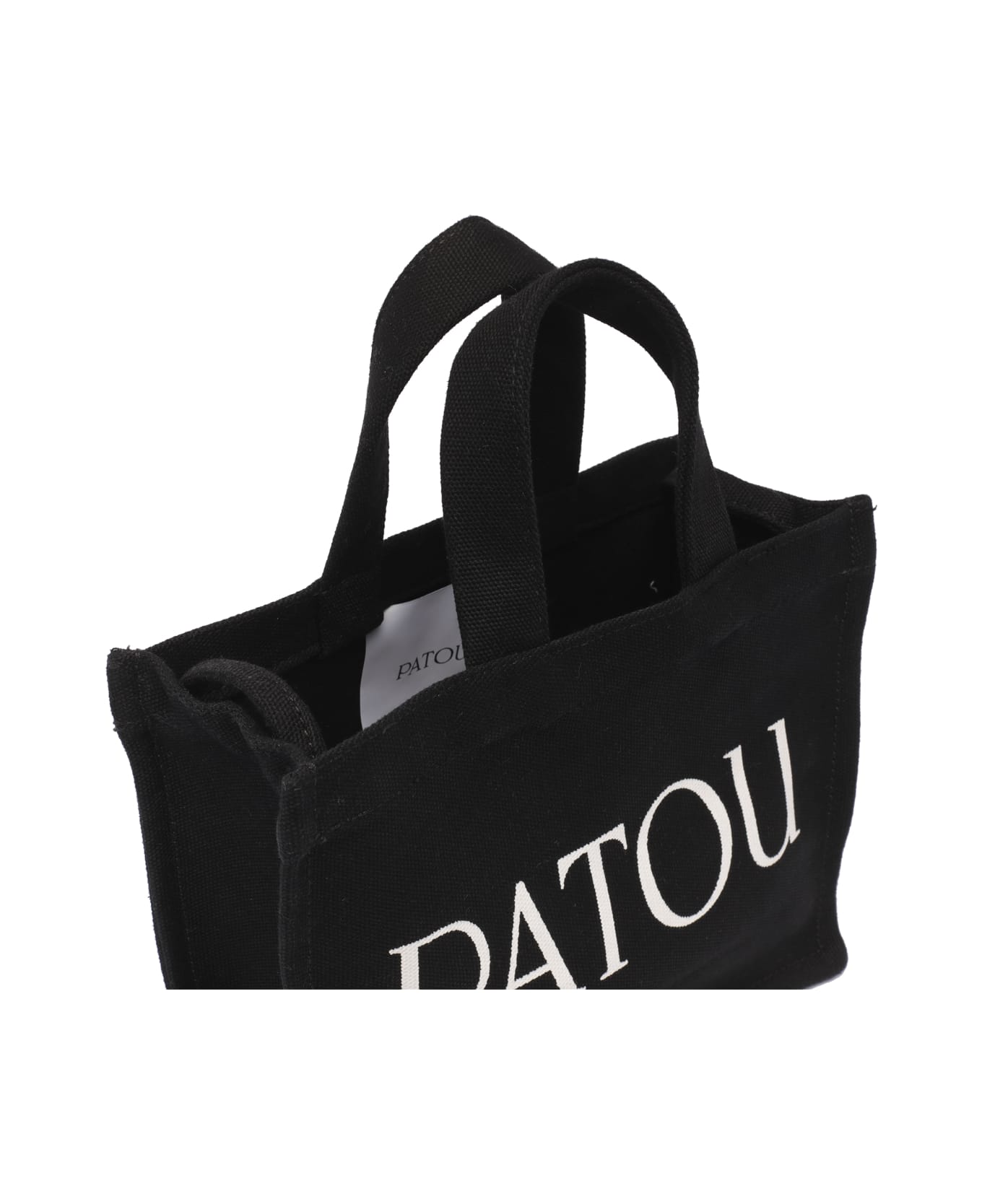 Patou Small Logo Tote Bag - Nero