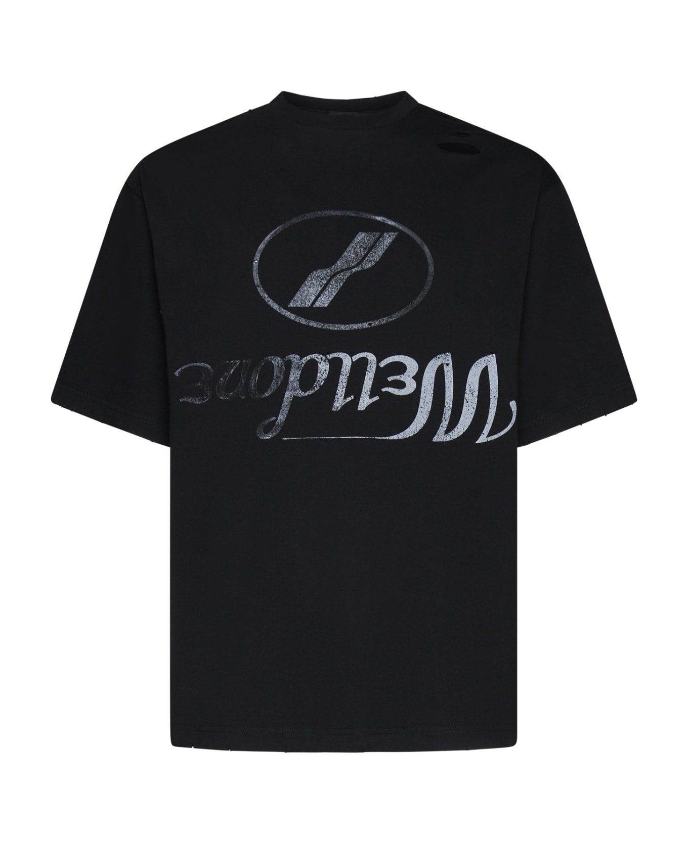 WE11 DONE T-Shirt - Black シャツ