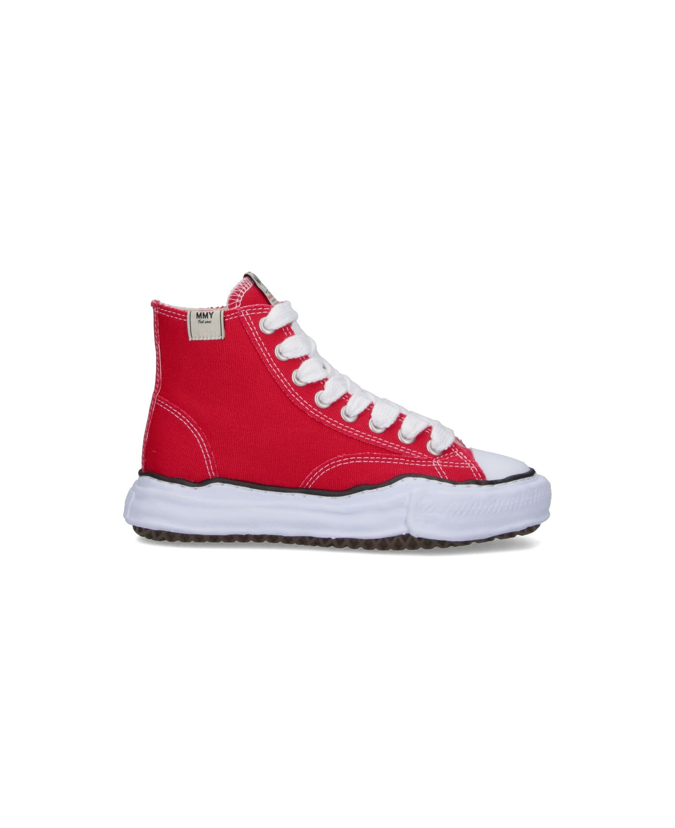 Mihara Yasuhiro High-top Sneakers "peterson" - Red